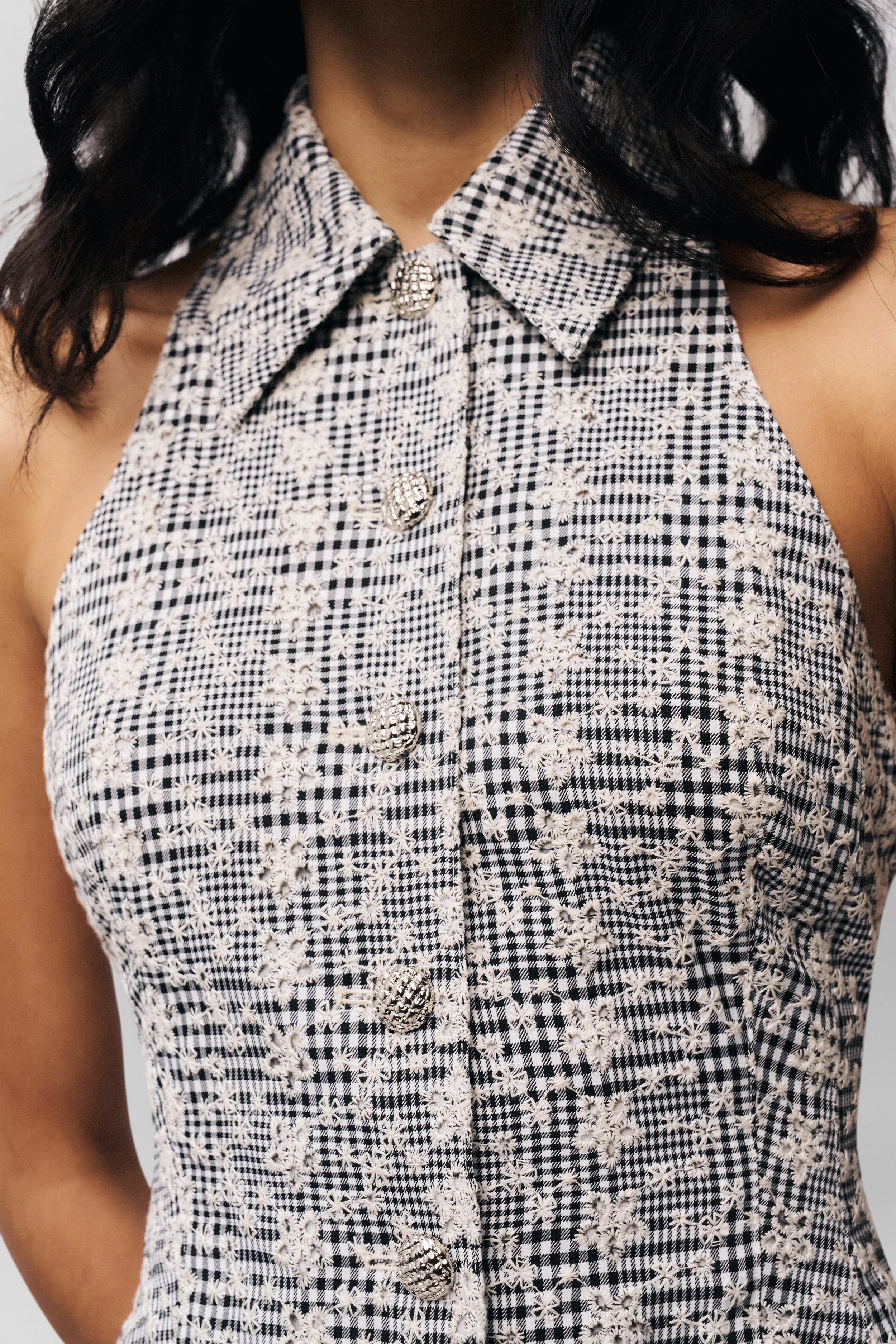 Isla Gingham Dress Classic and Modern