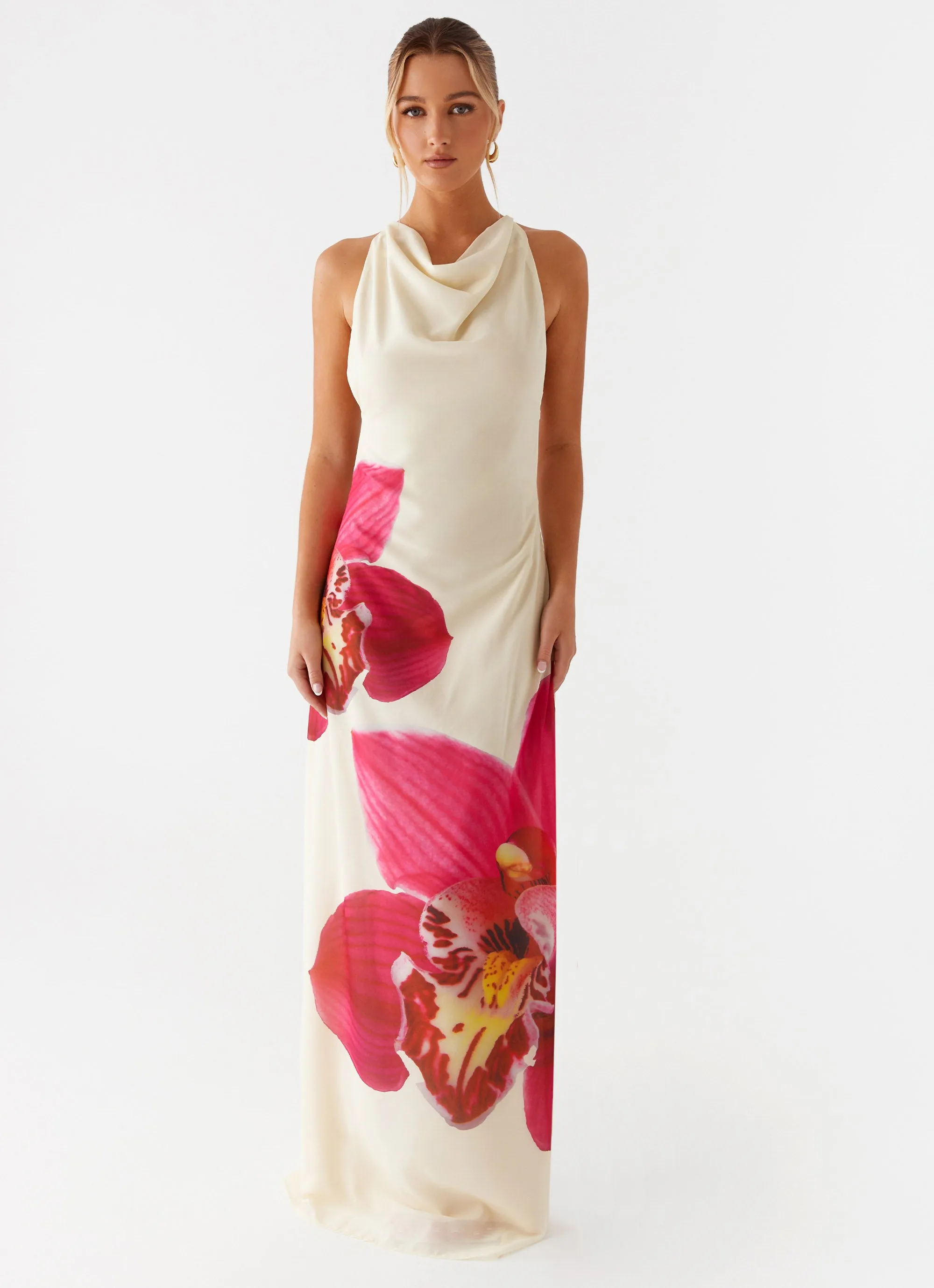 Island Girl Maxi Dress - Yellow Seasonal Mood Natural Fit