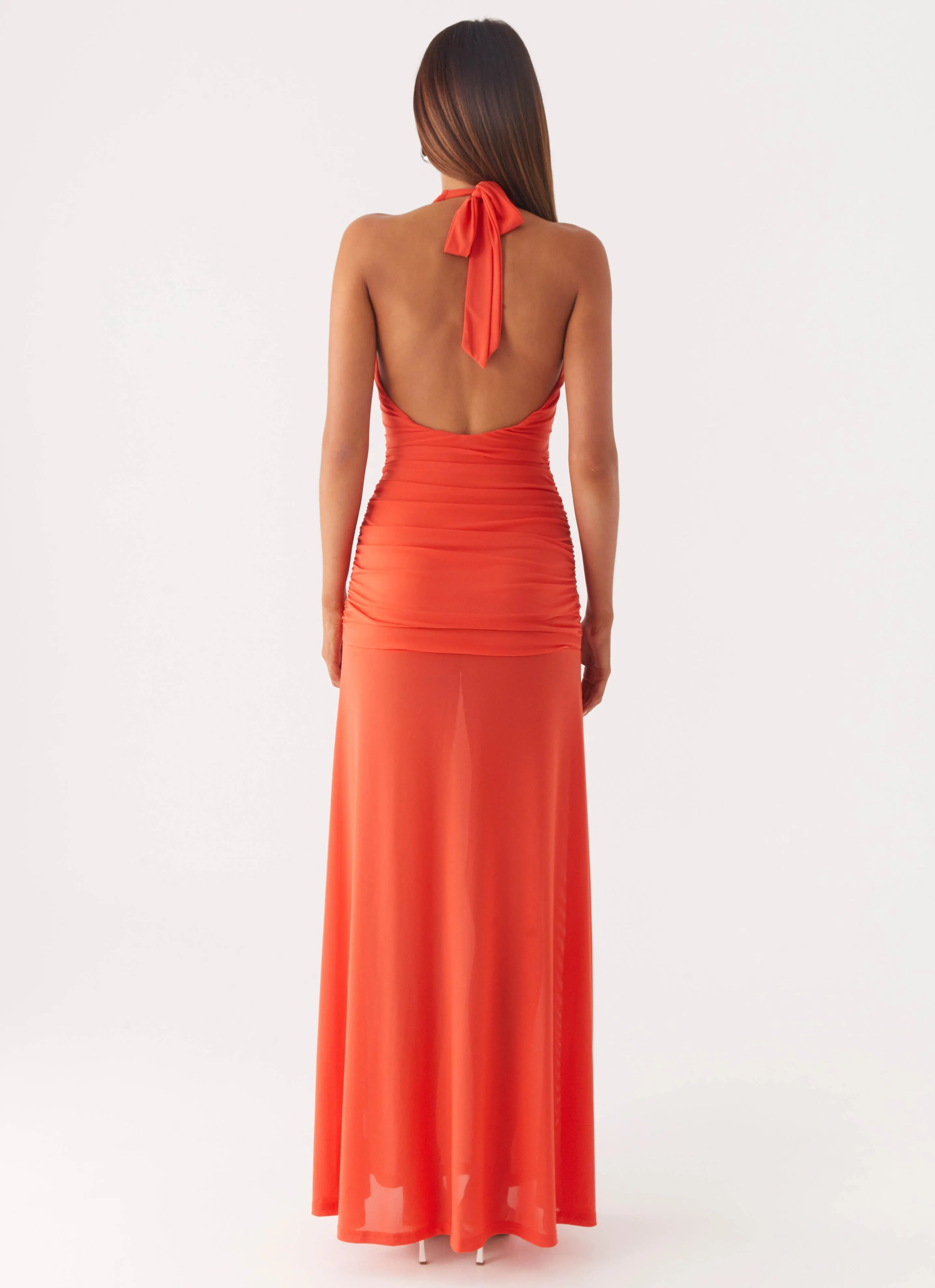 Subtle Motion Gentle Flow Island Muse Dress - Coral