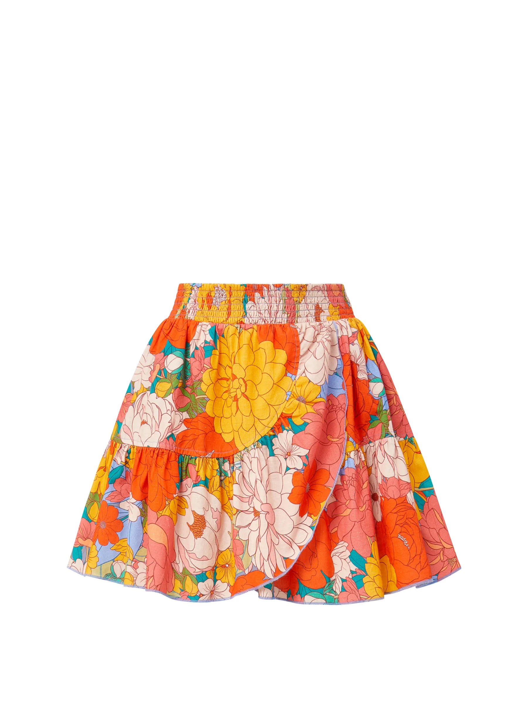 Izzy Skirt In Zinnia Fields Calm Mood Timeless Touch