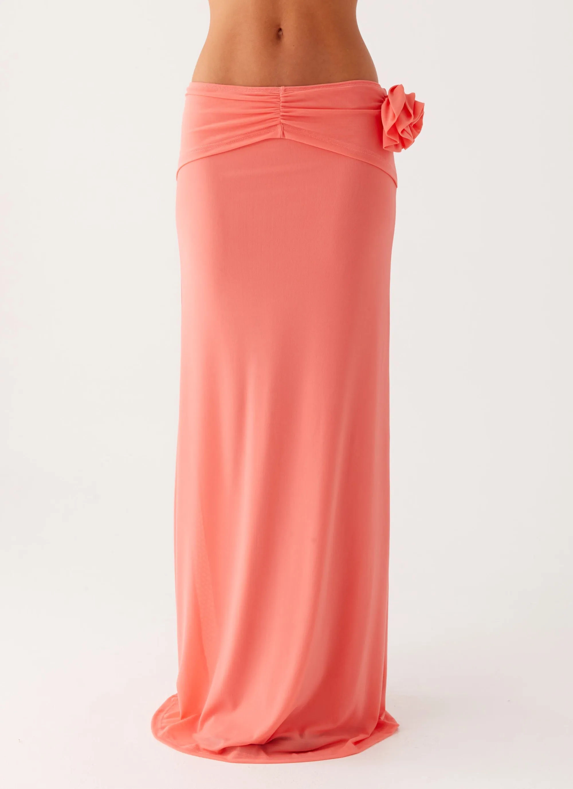 Jayce Maxi Skirt - Salmon Style Fusion
