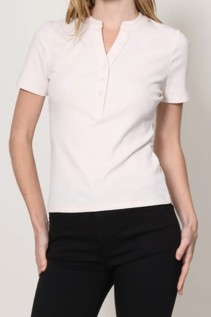 NonSlip Grip Tape EcoFriendly Manufacturing Henley T-Shirt