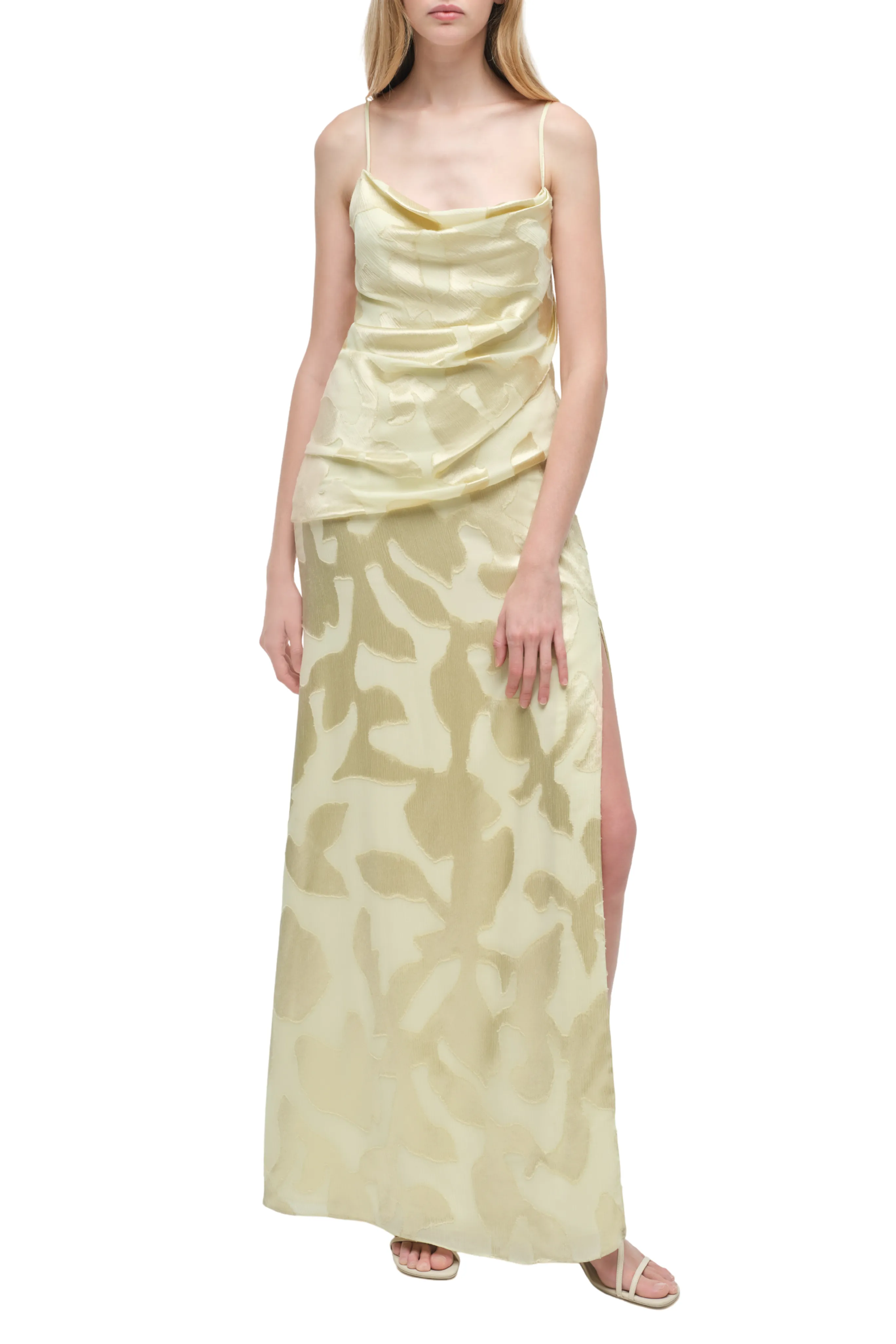 Light Weight Jessa Draped Gown