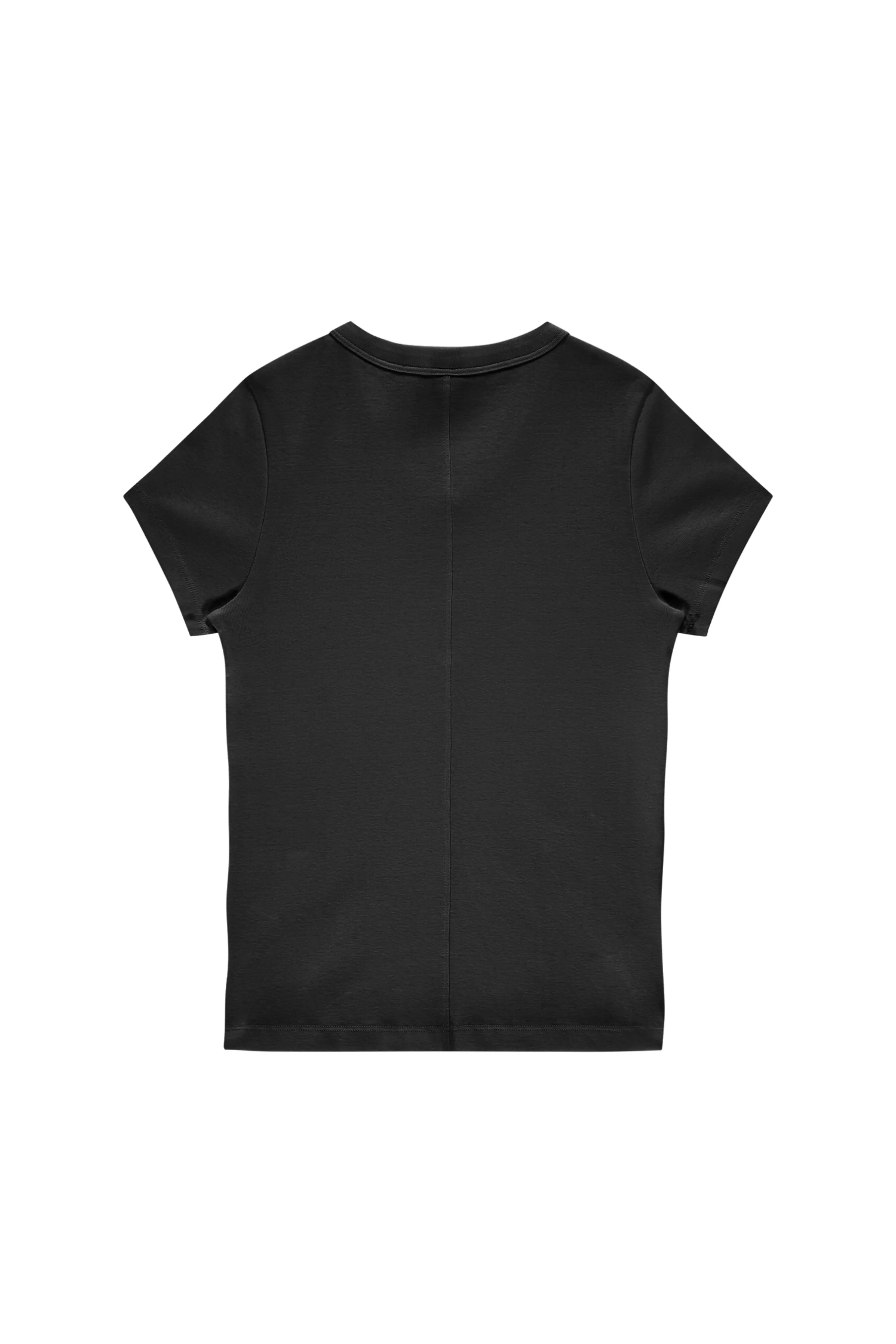 Jill Baby Tee in Black GarmentWashed Softness