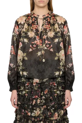 Wicking Inner Lining Butter Soft Handfeel Jolie Print Long Sleeve Top