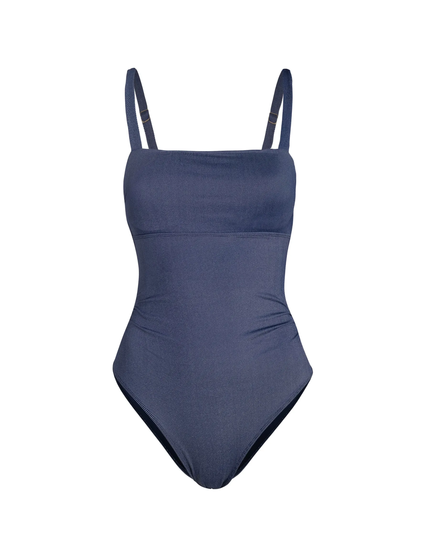 Sunset Swim Quick Dry Swim Jori One Piece In Indigo Twill