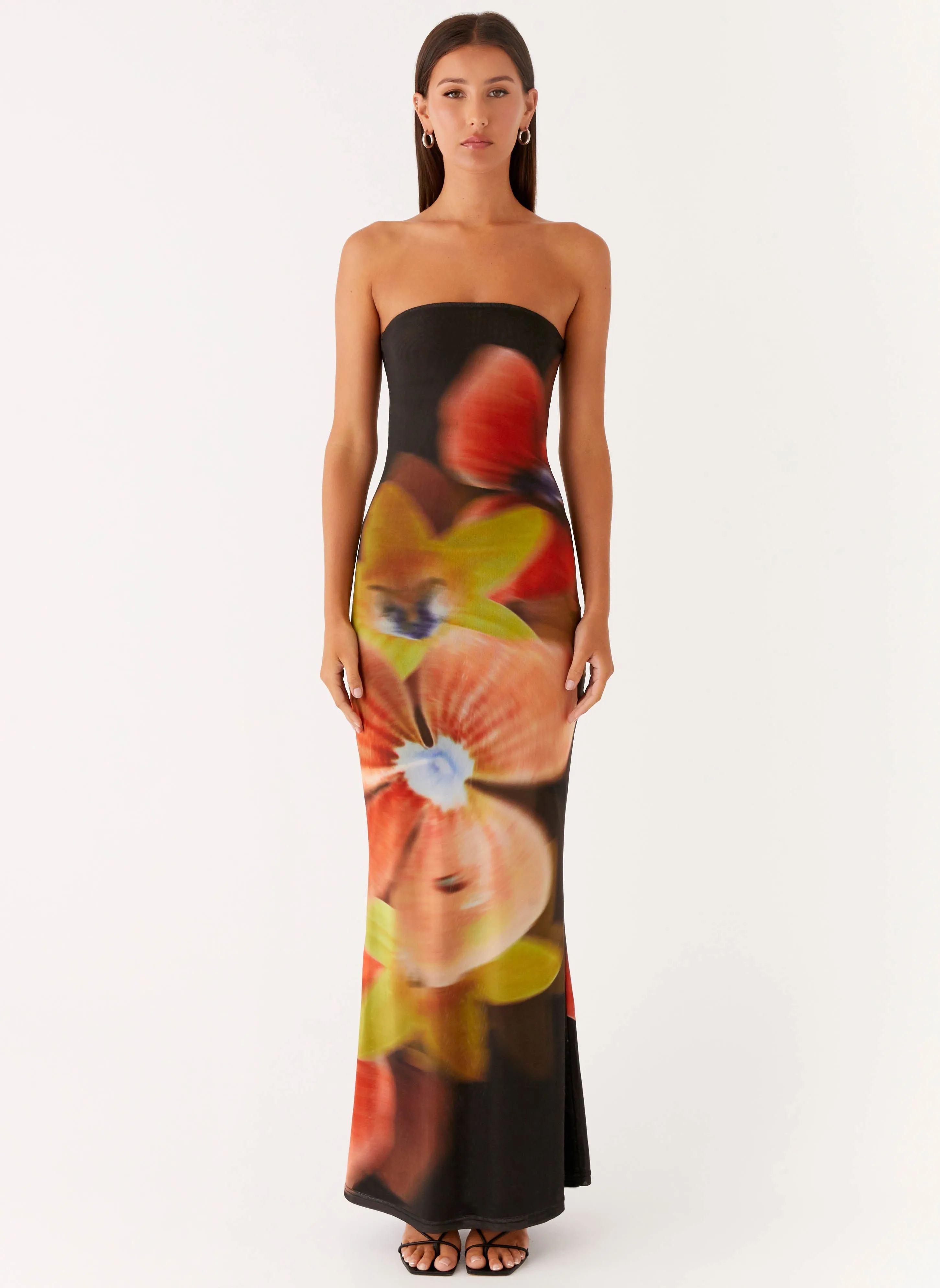 Compressible Jorja Maxi Dress - Moody Floral