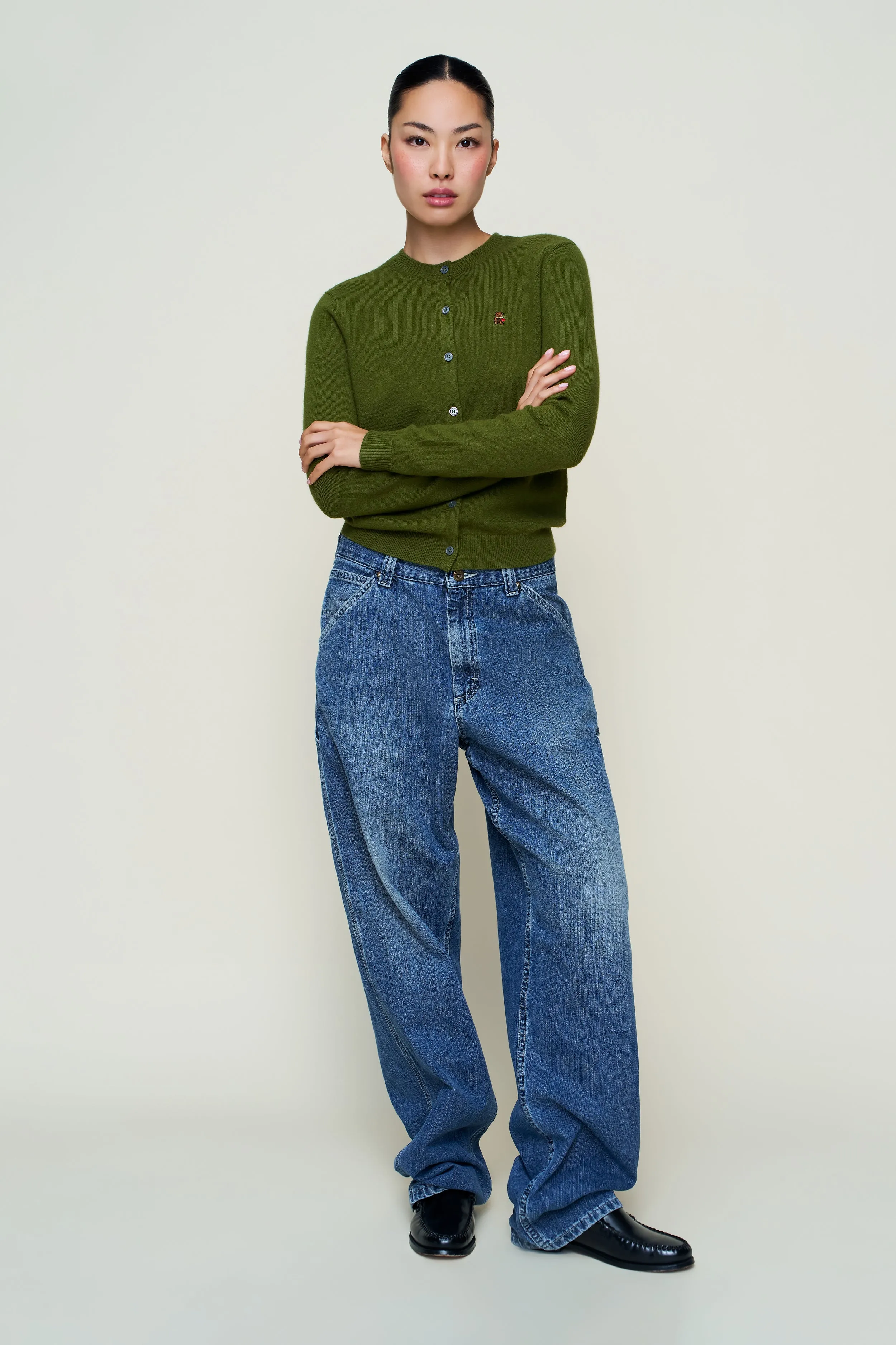 Urban Fashion June Relaxed Wool Cardigan