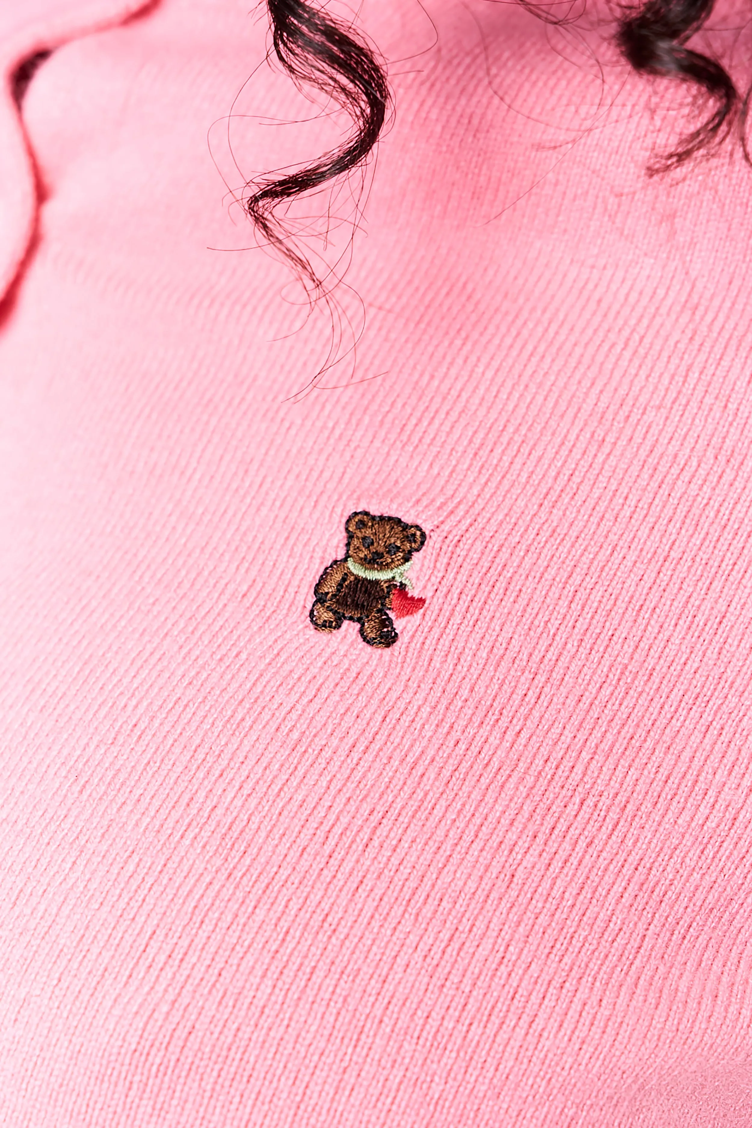 June Relaxed Wool Cardigan Seamless Stitch Construction