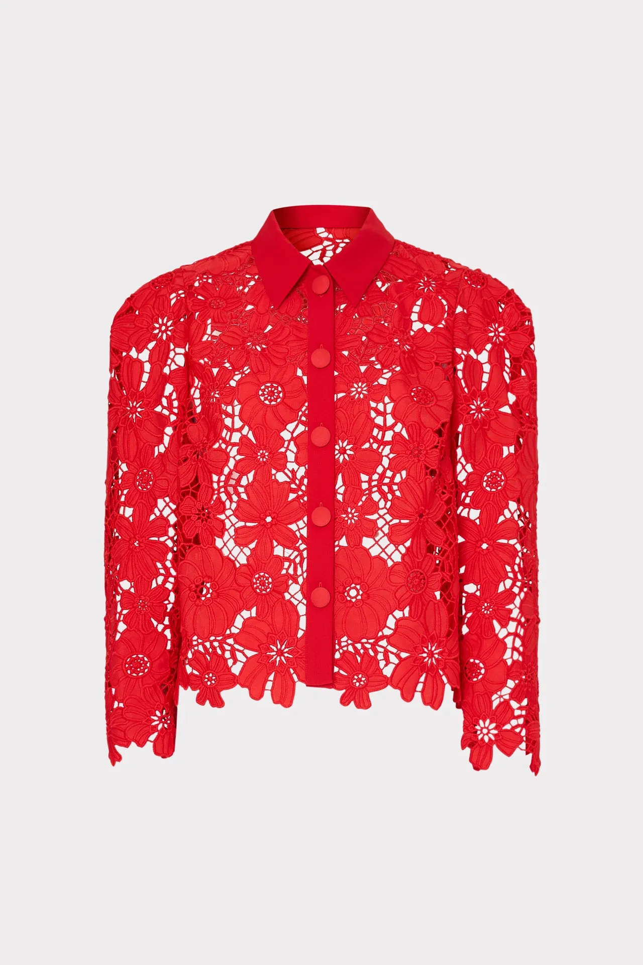 PlacketDetail June Roja Lace Top