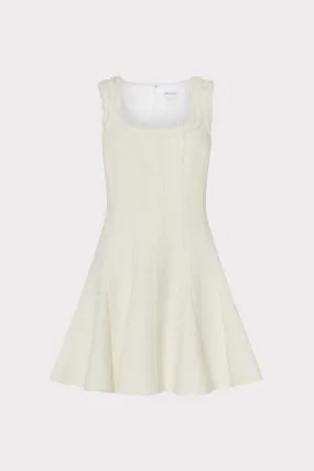 All-Season Comfort WideCollarDesign Juniper Boucle Mini Dress