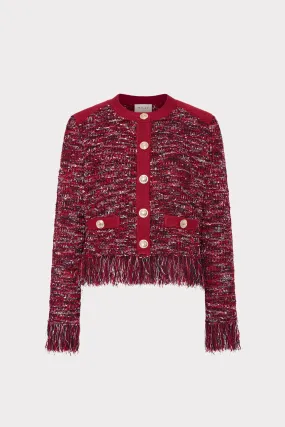 Kaia Textured Knit Cardigan Jacket Urban Fit Look