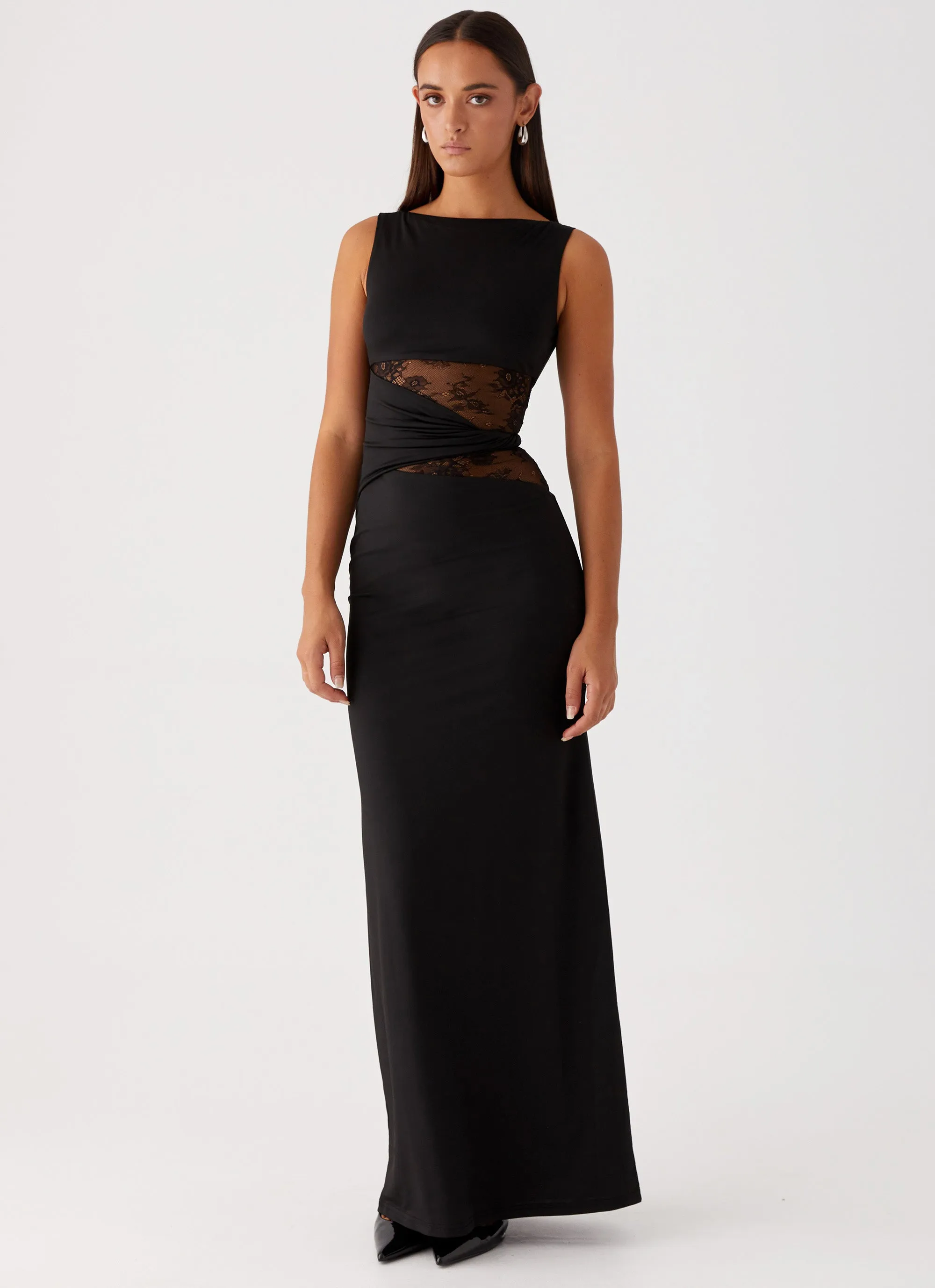 Romantic Mood hypoallergenic Karma Maxi Dress - Black
