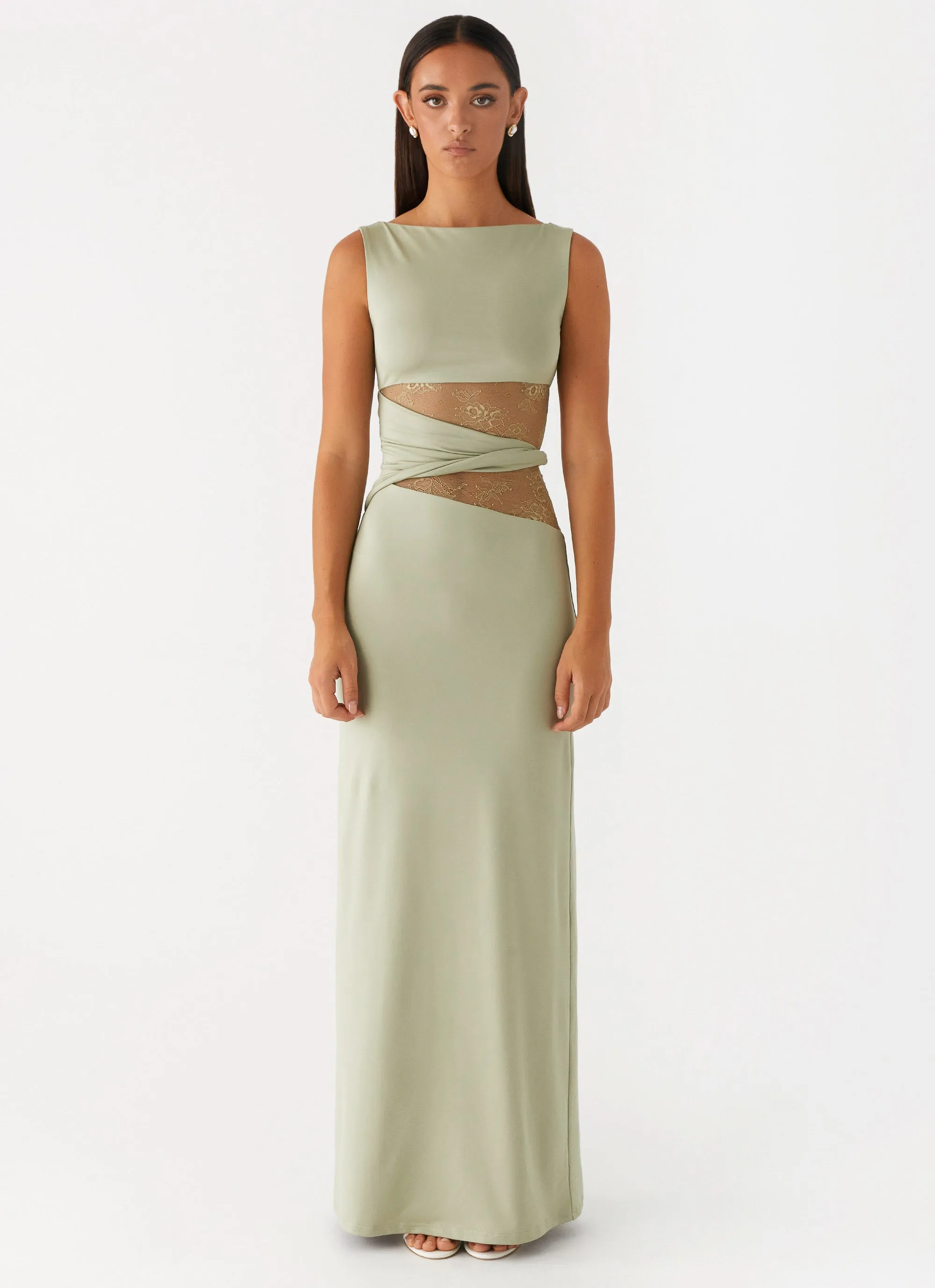 Karma Maxi Dress - Sage Refined Mood