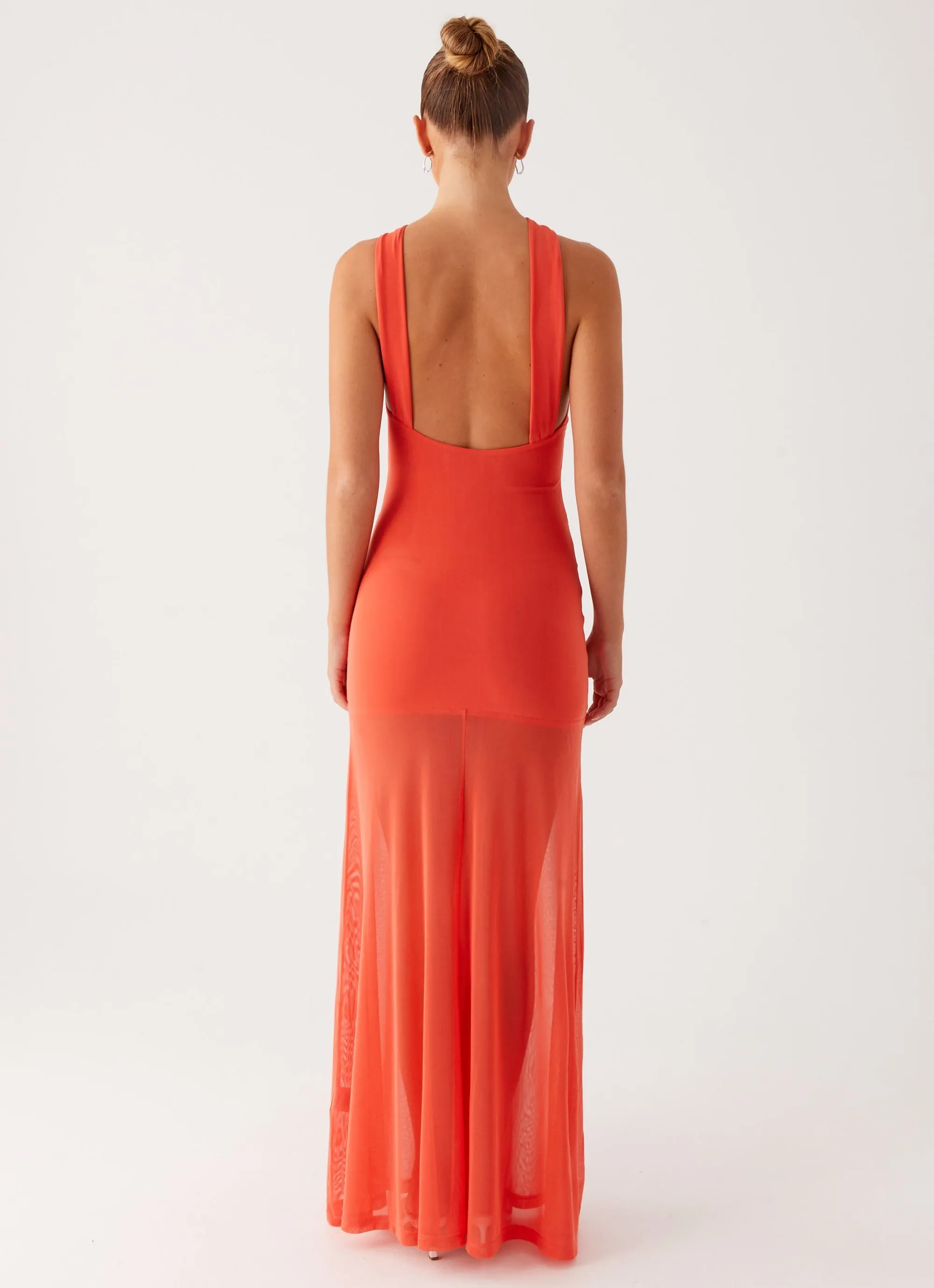 Style Base Kavala Maxi Dress - Coral