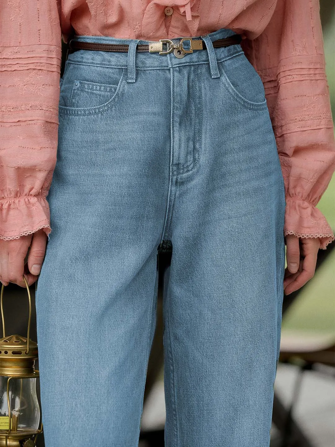 Casual Staple Cool Classic Kayla Classic High-waisted Retro Straight-leg Jeans