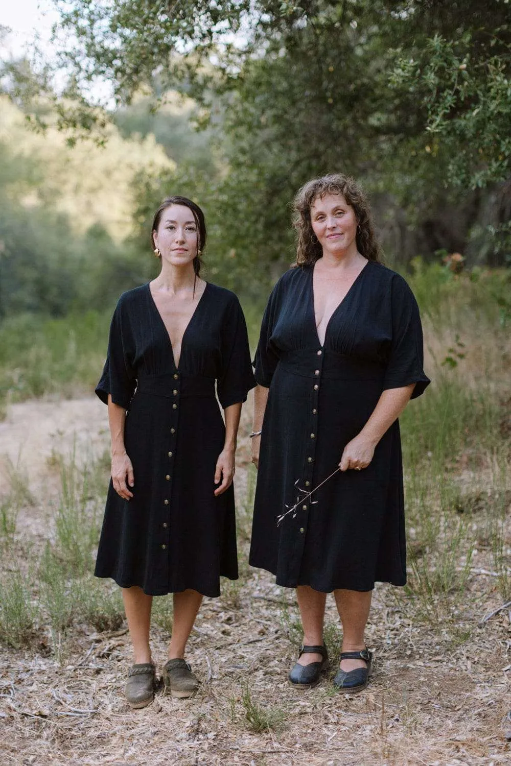 Finley Dress in Black Linen All-Day Comfort Wear