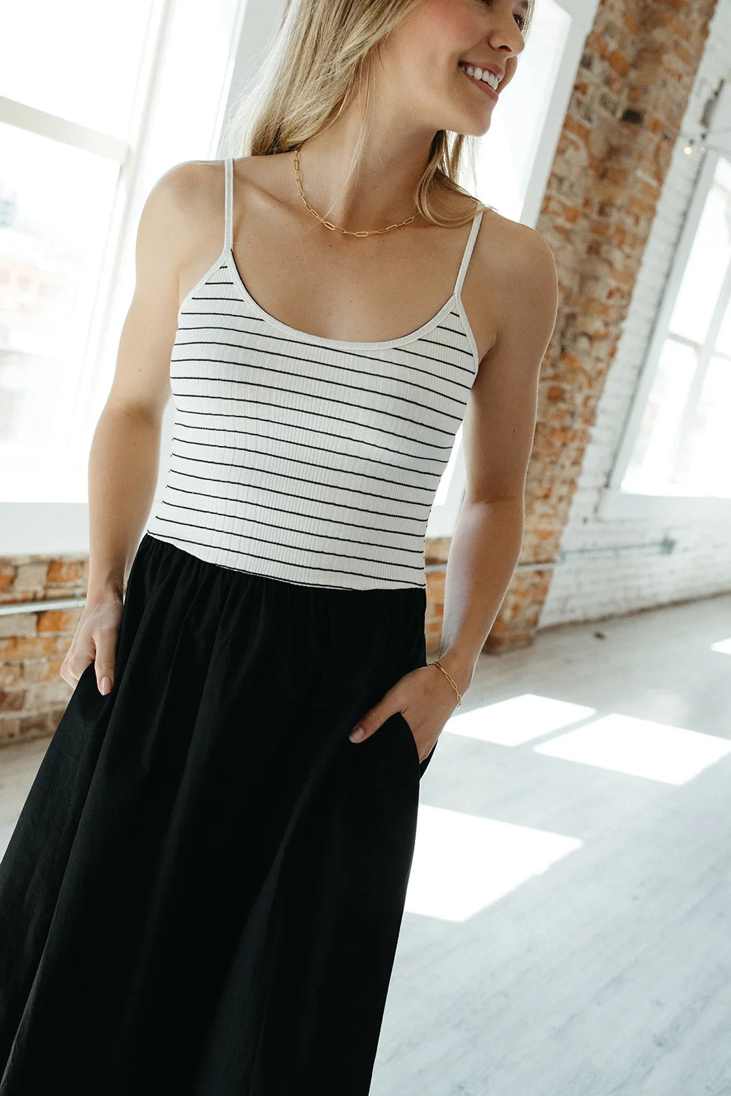 In My Dreams Maxi Dress Office Tone Sporty-Look
