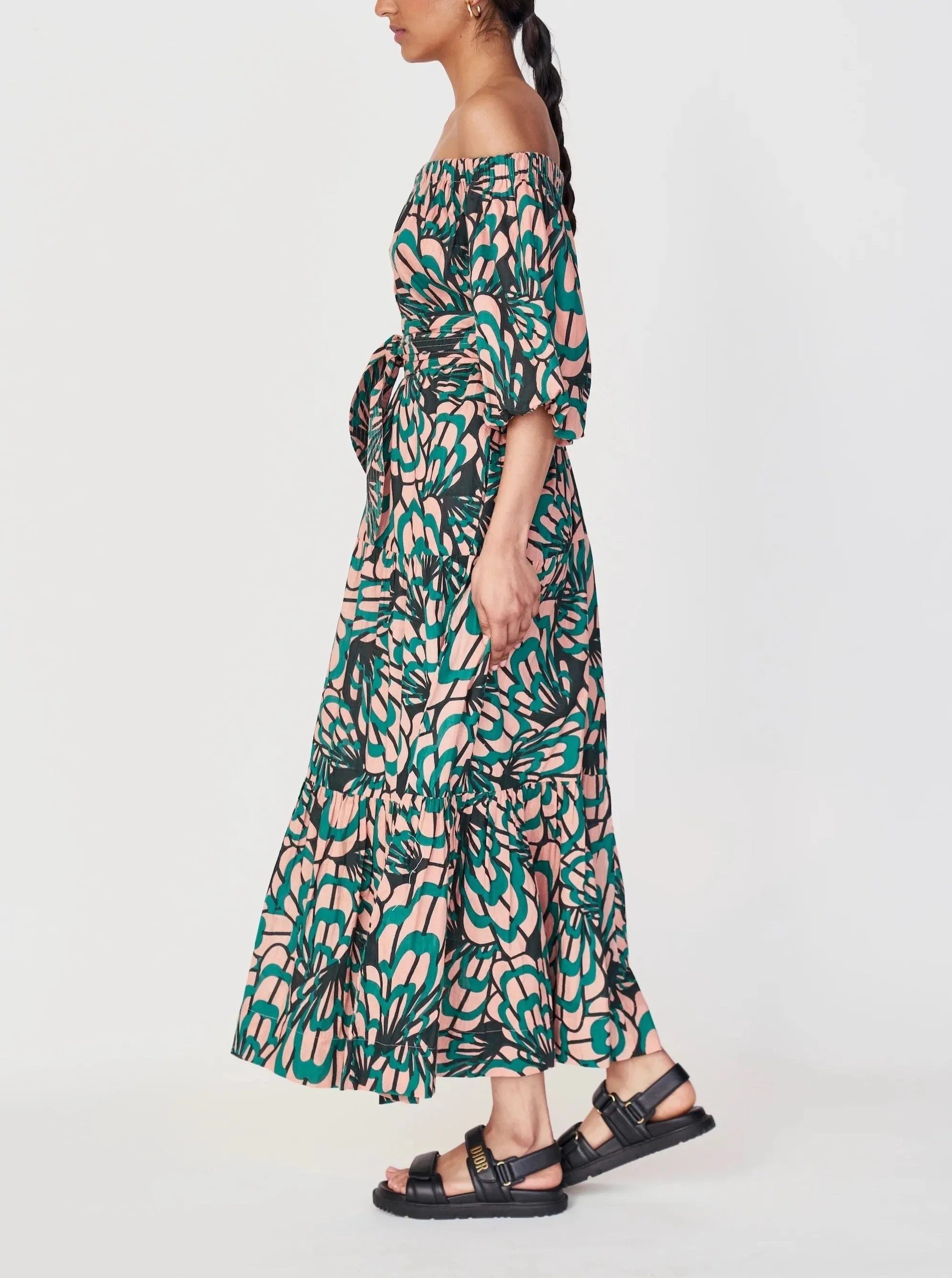 Formal Choice Cool Layers Mirth Capri Dress in Paradise Shell