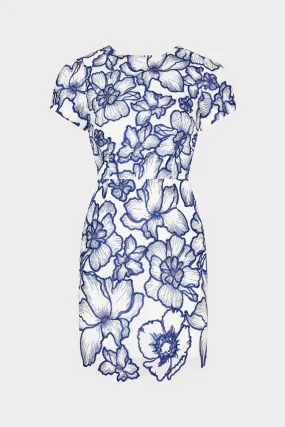 Clean Base Gender Free Kyla Floral Garden Embroidered Dress