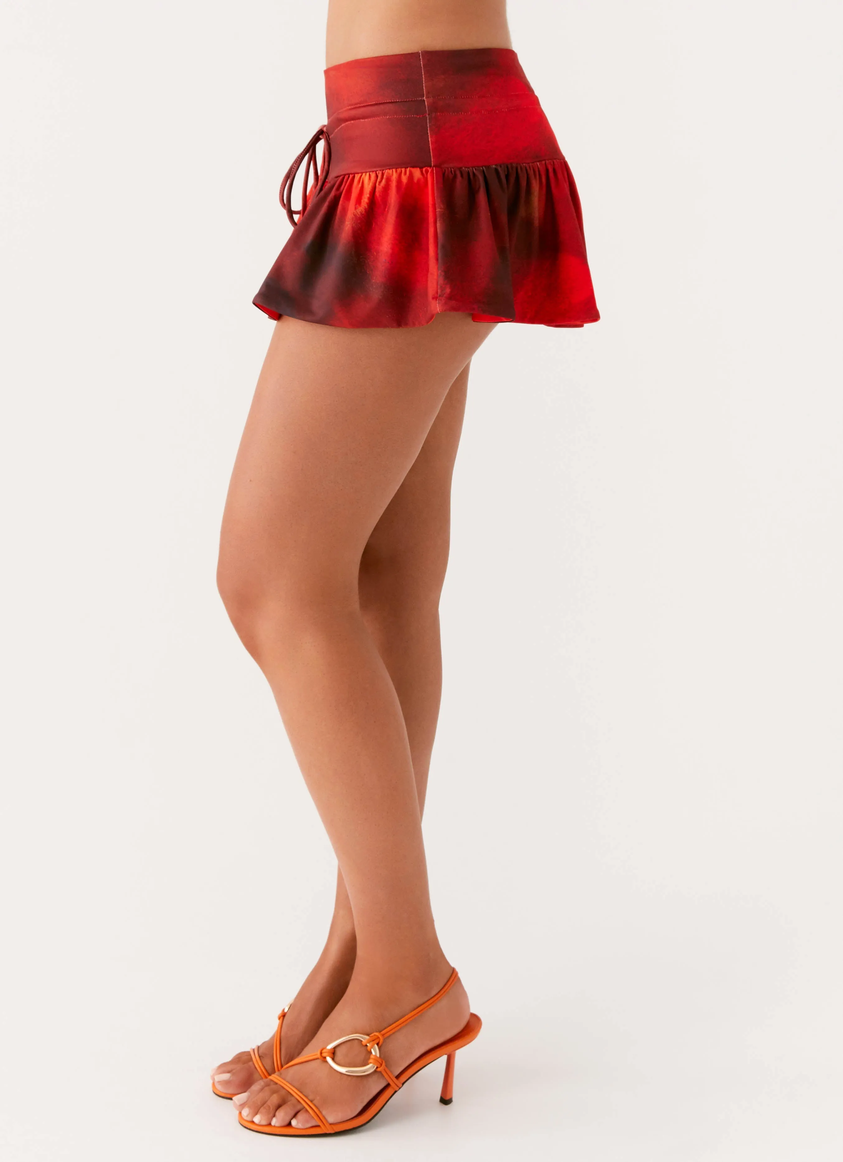 Landon Mini Skort - Scarlet Blur Urban Utility