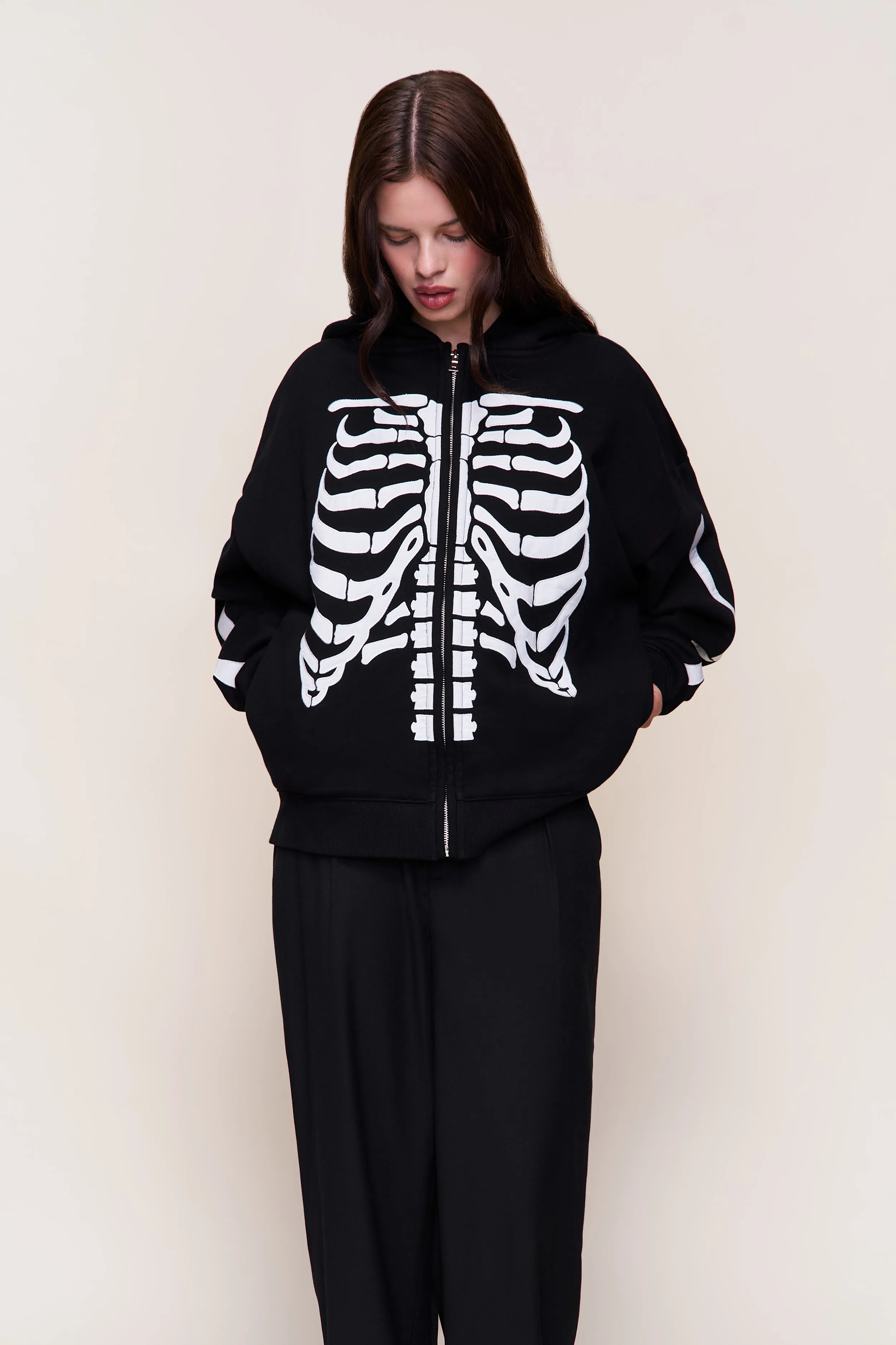 FrictionResistant Sleeves Clifton Zip Up Hoodie