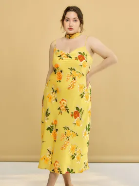 Social Ease Relax Piece Plus Size Elena Chiffon Dress