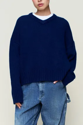 Joni Cashmere V-Neck Jumper Colorfast Clothing Core Style