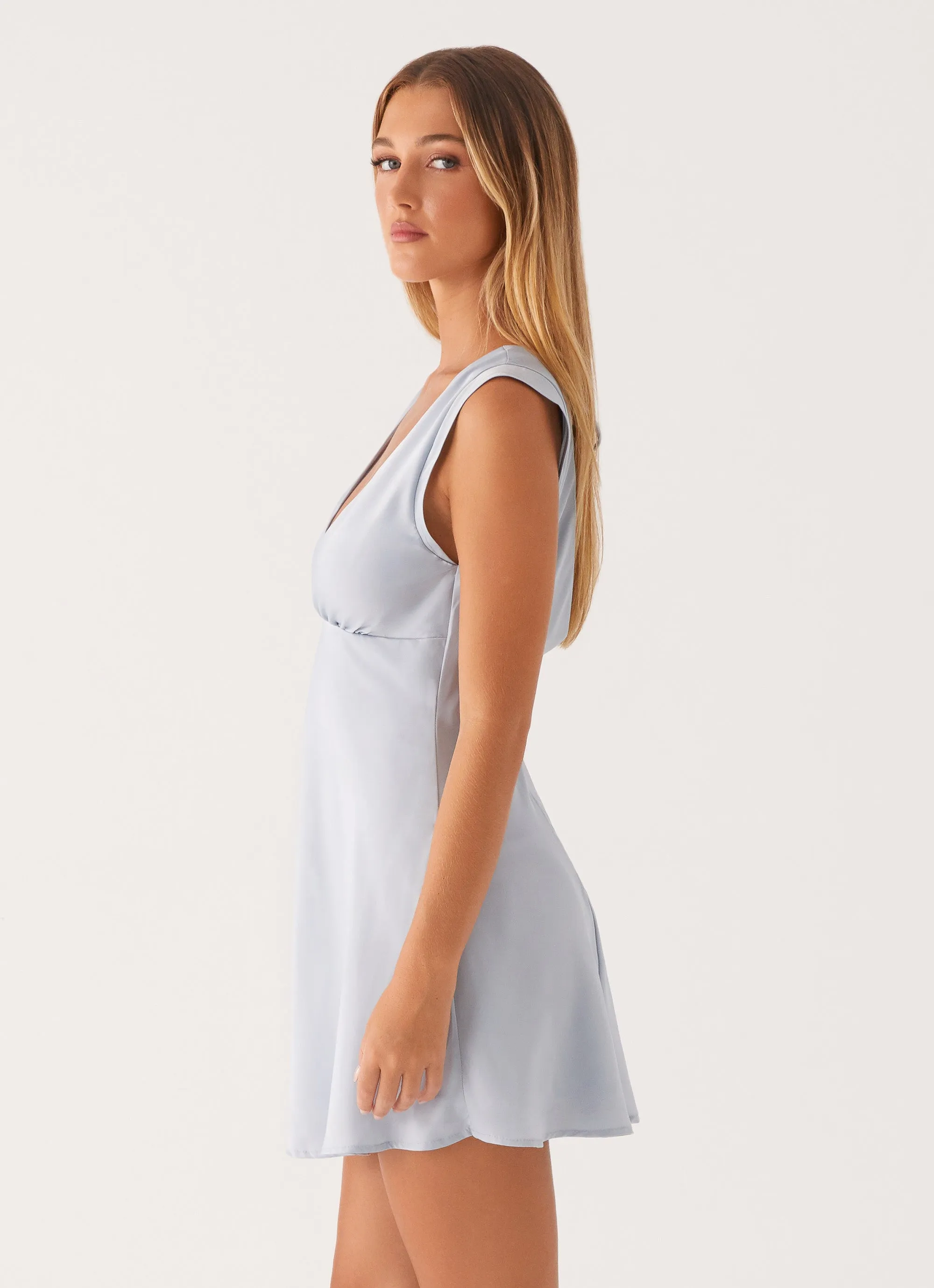 Layton Mini Dress - Blue Style Staple