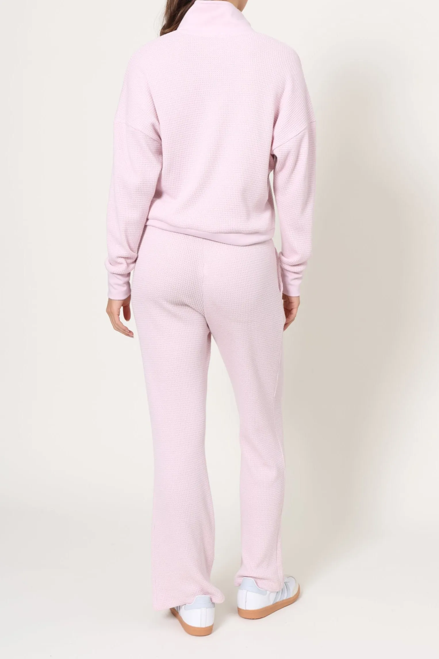 Odor Resistant Lazy Day Waffle 1/4 Button Up