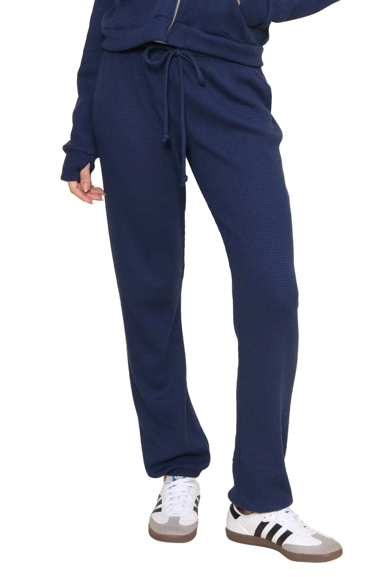 Ultra Soft Handfeel Lazy Day Waffle Sweatpants