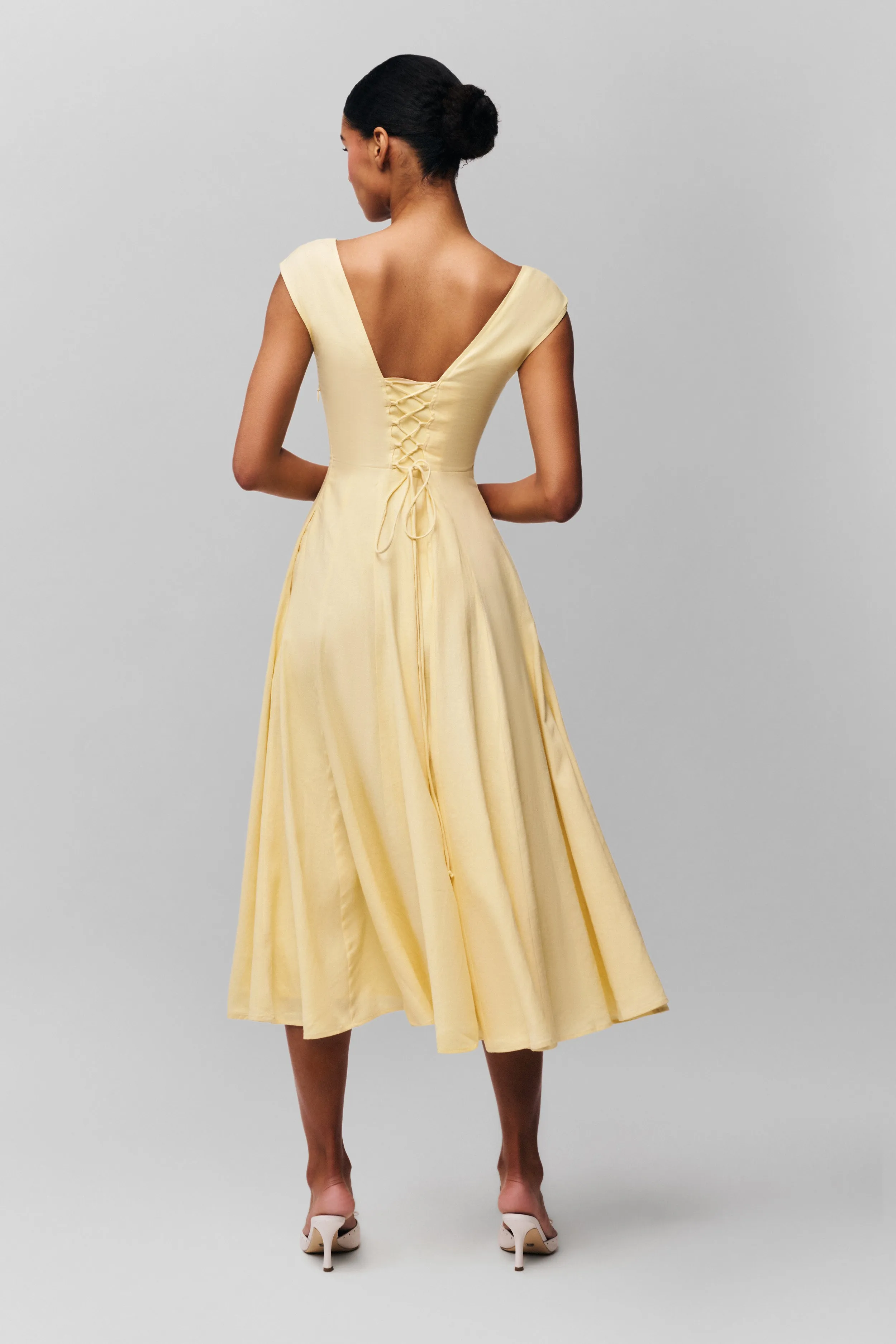 Calm Grace Sleek Appearance Leila Dress