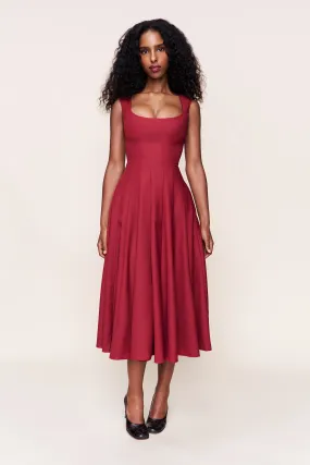 Leila Dress Rhinestone-Detail