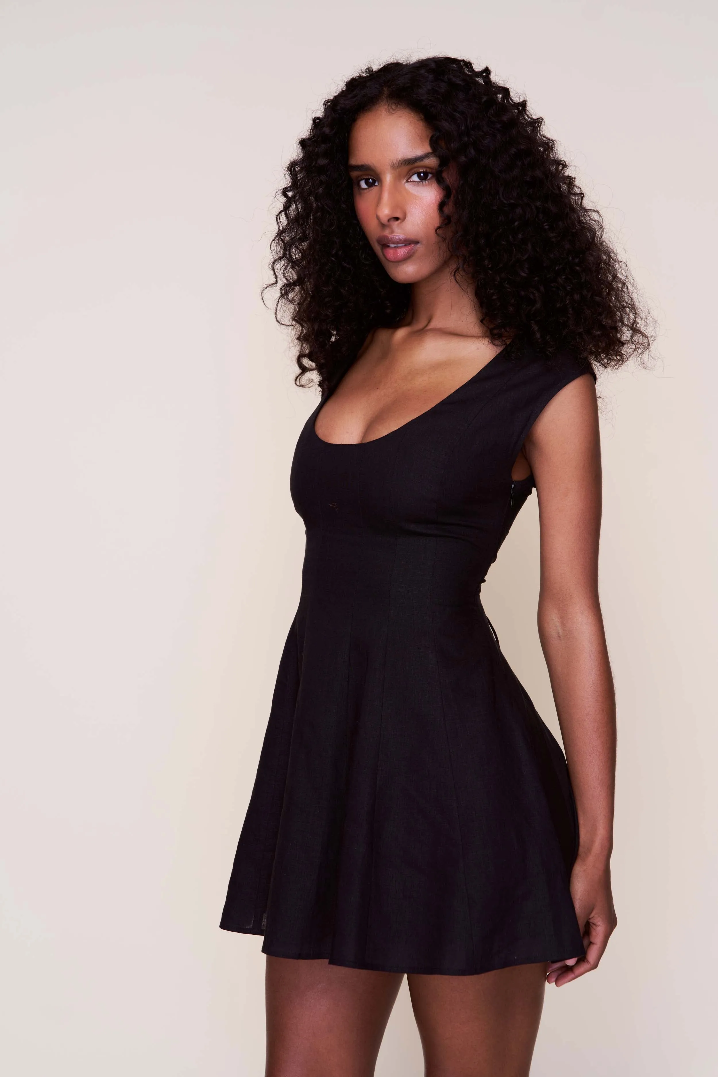 Lightweight Comfort Leila Mini Dress