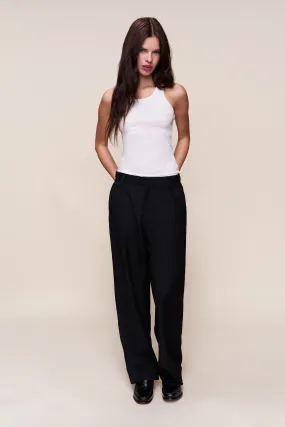 Leo Mid Rise Straight Pant Comfort Wear