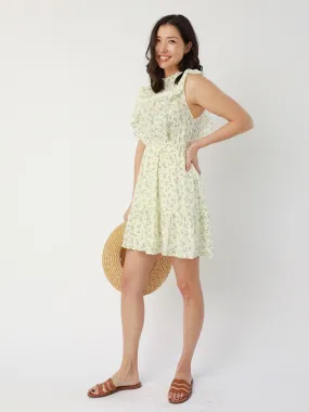 Air Beauty Relaxed day dress Lex Floral Dress in Ivy