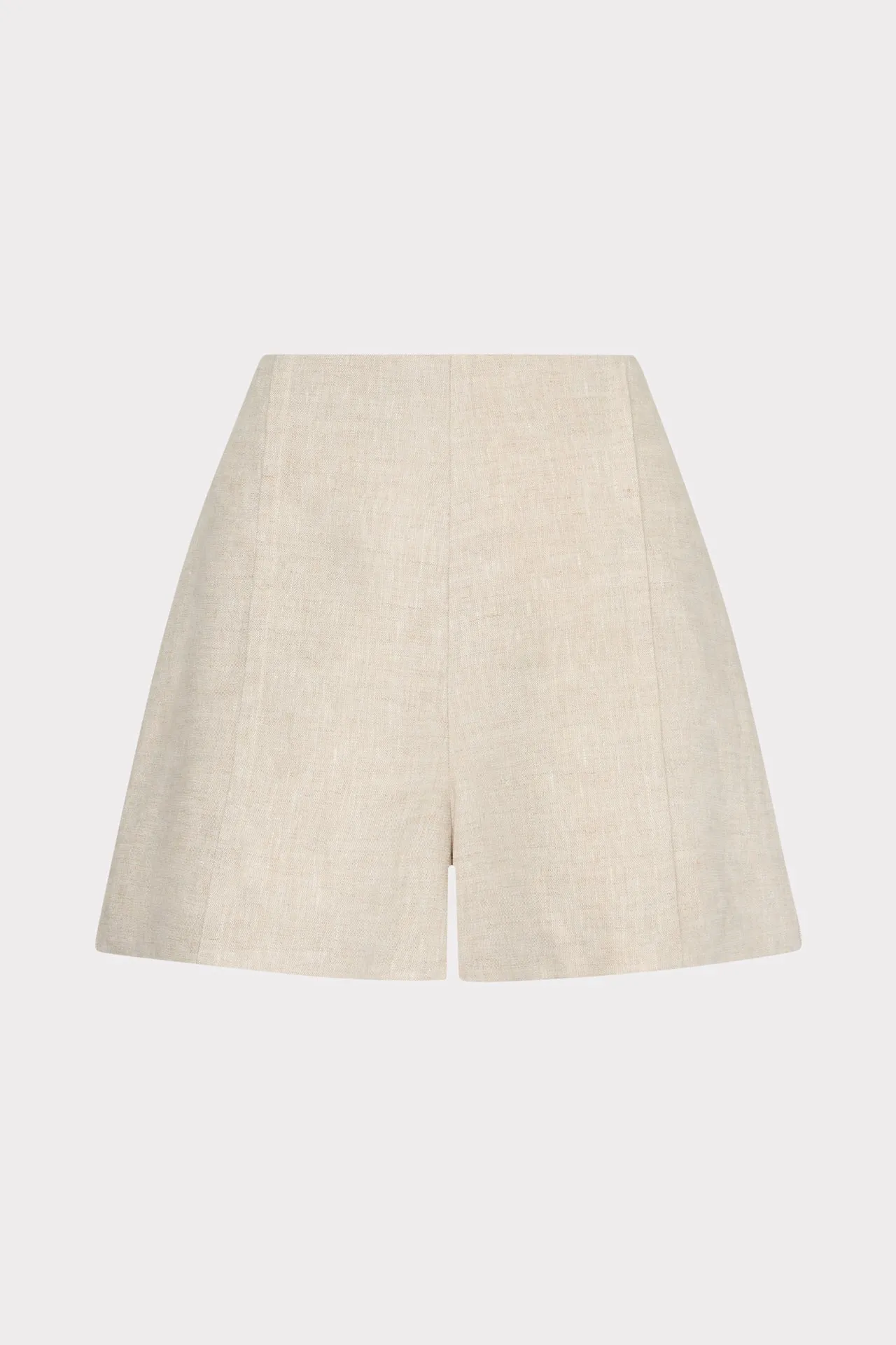 Linen Pleated Shorts Multi Pocket System Effortless Wear