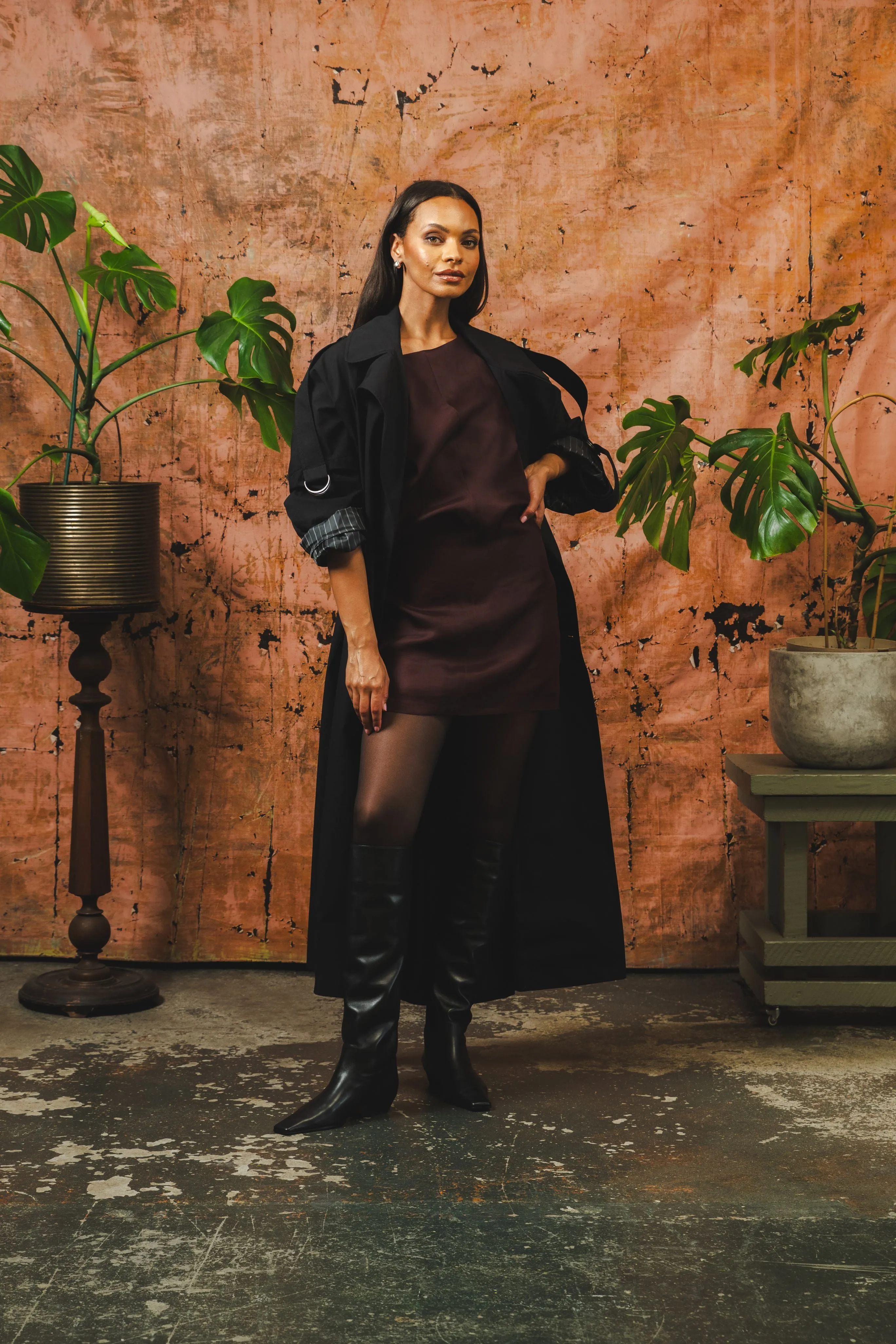 Lace Detail Toma Dress