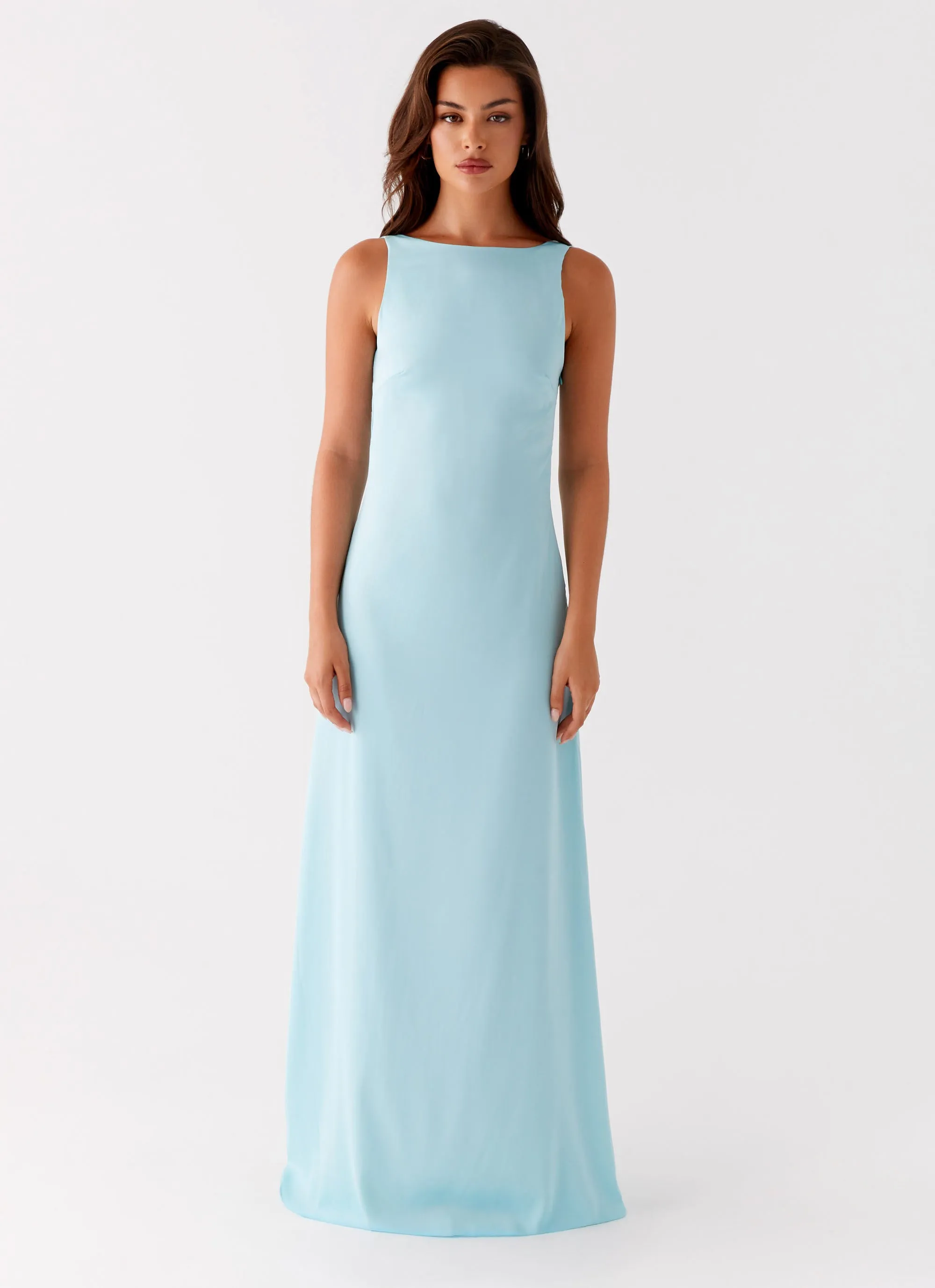 Classic Vibe All Gender Fit Ronnie Maxi Dress - Blue