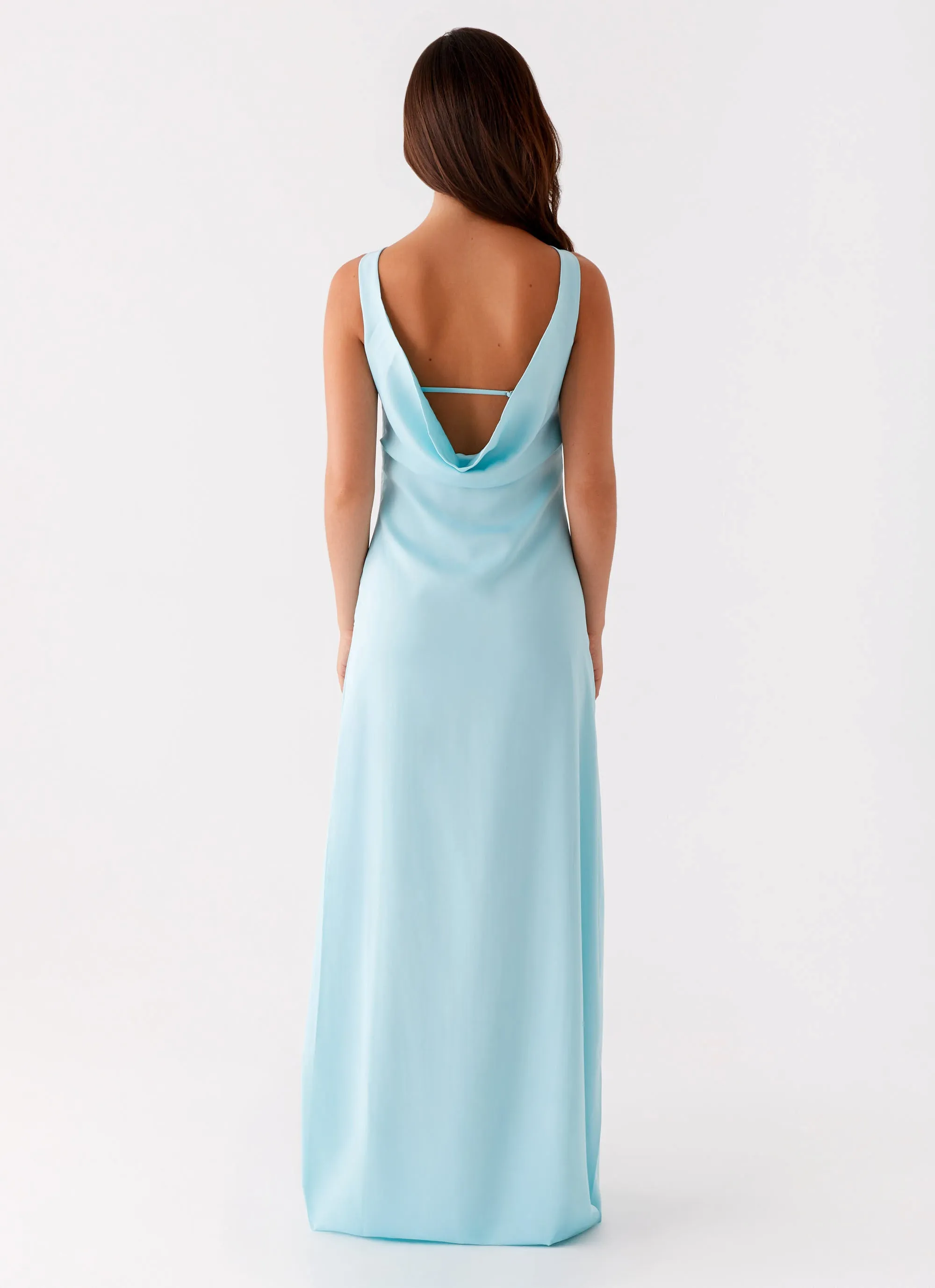 Sleek Vibe Mood Casual Ronnie Maxi Dress - Blue