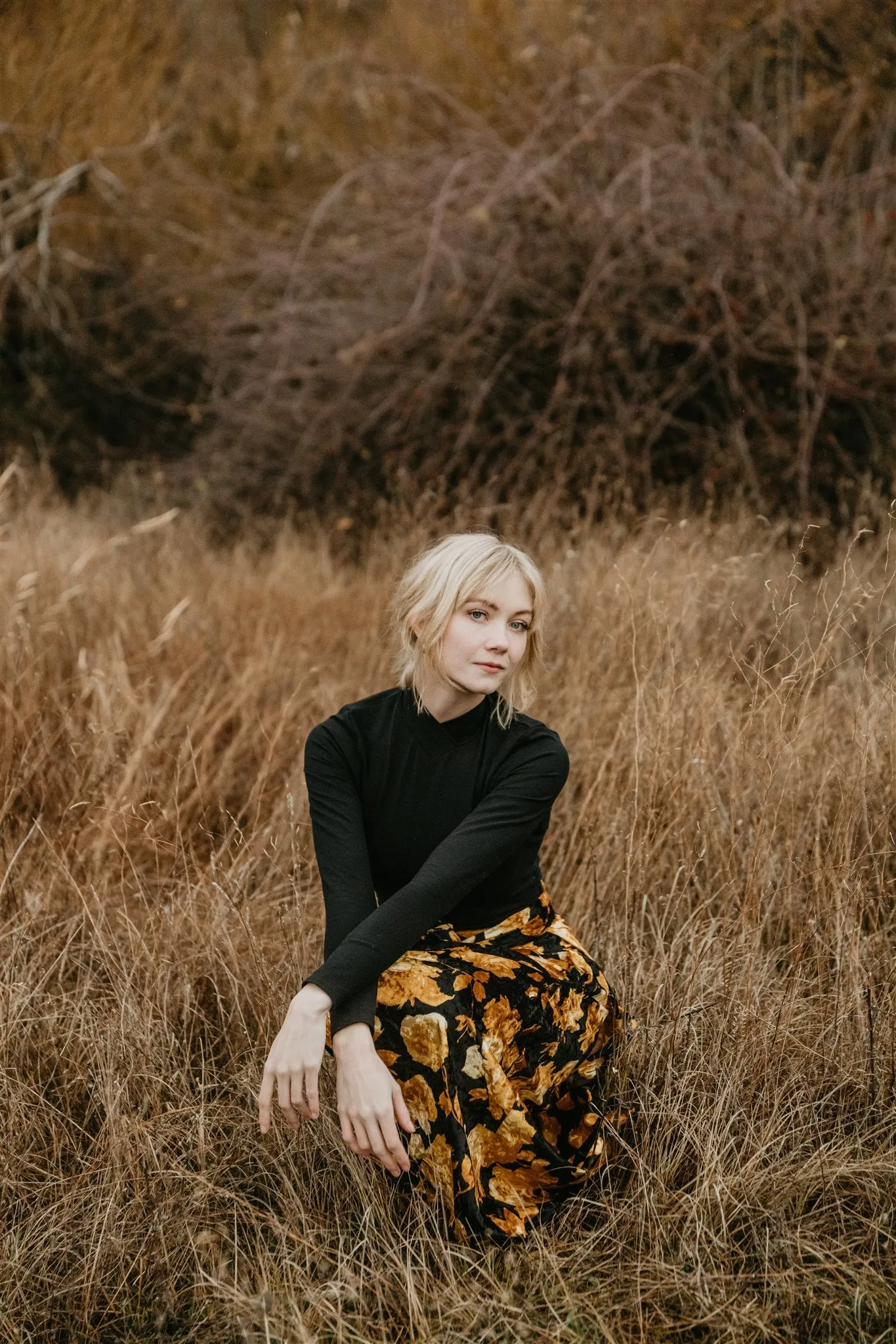 Mock Top in Black TexturedSurface