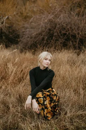 Mock Top in Black TexturedSurface