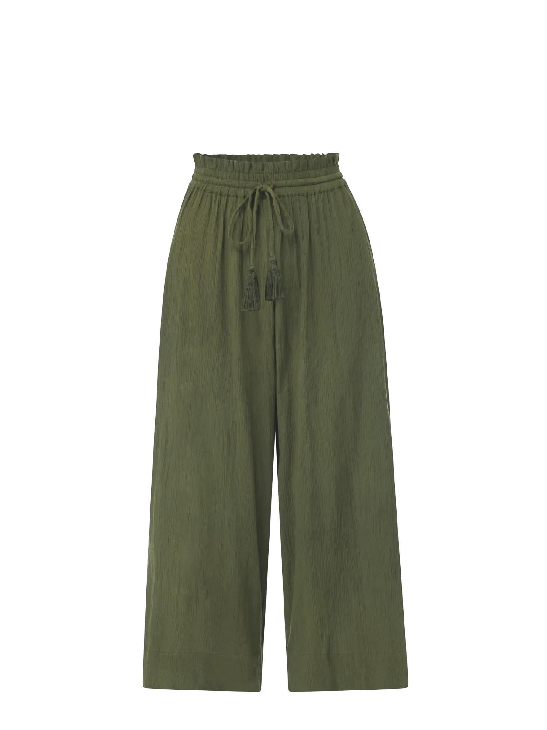 Metallic accents Comfort Cushioning Brooke Pants Olive