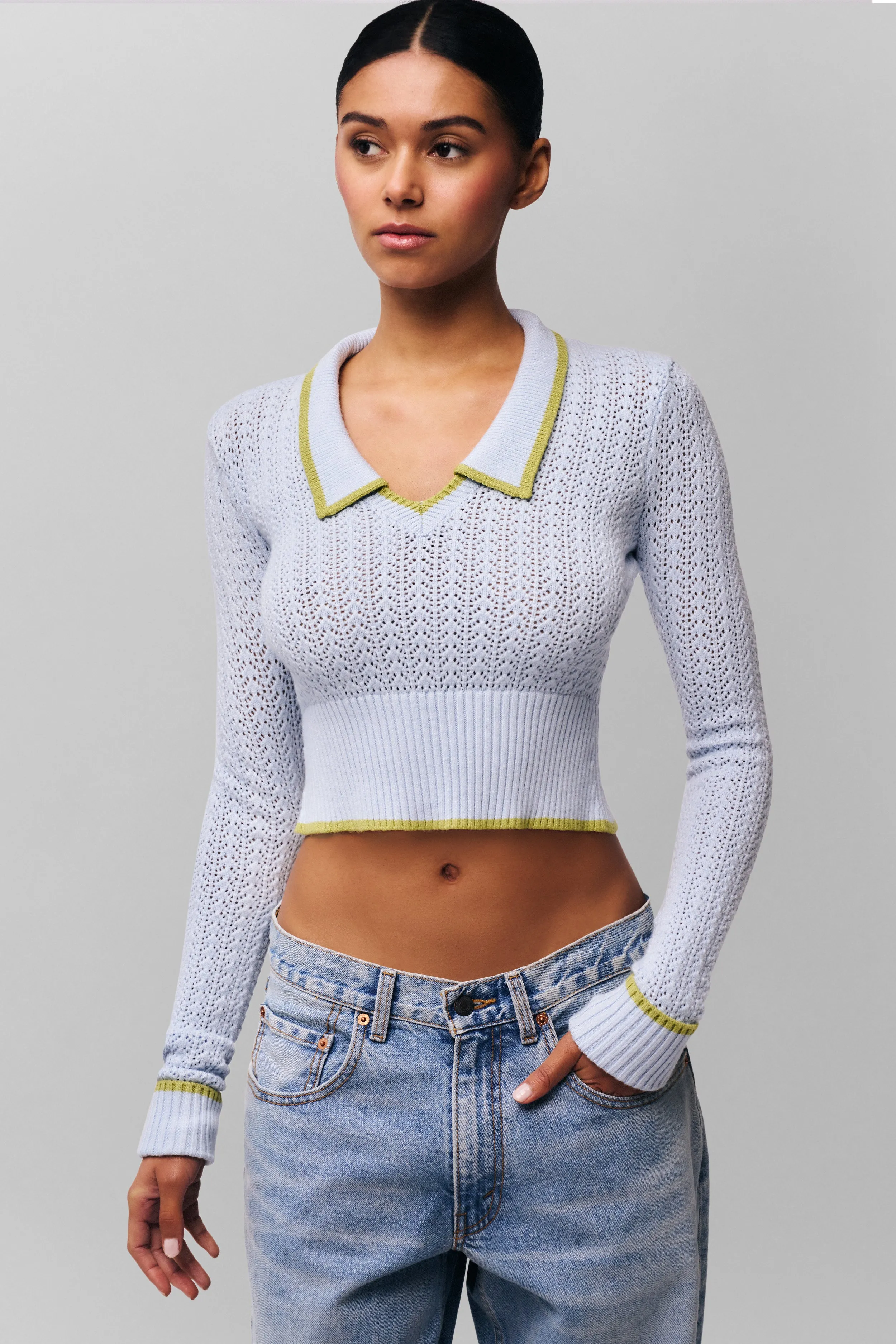 Charlotte Pullover Knit Non Restrictive FourWay Stretch