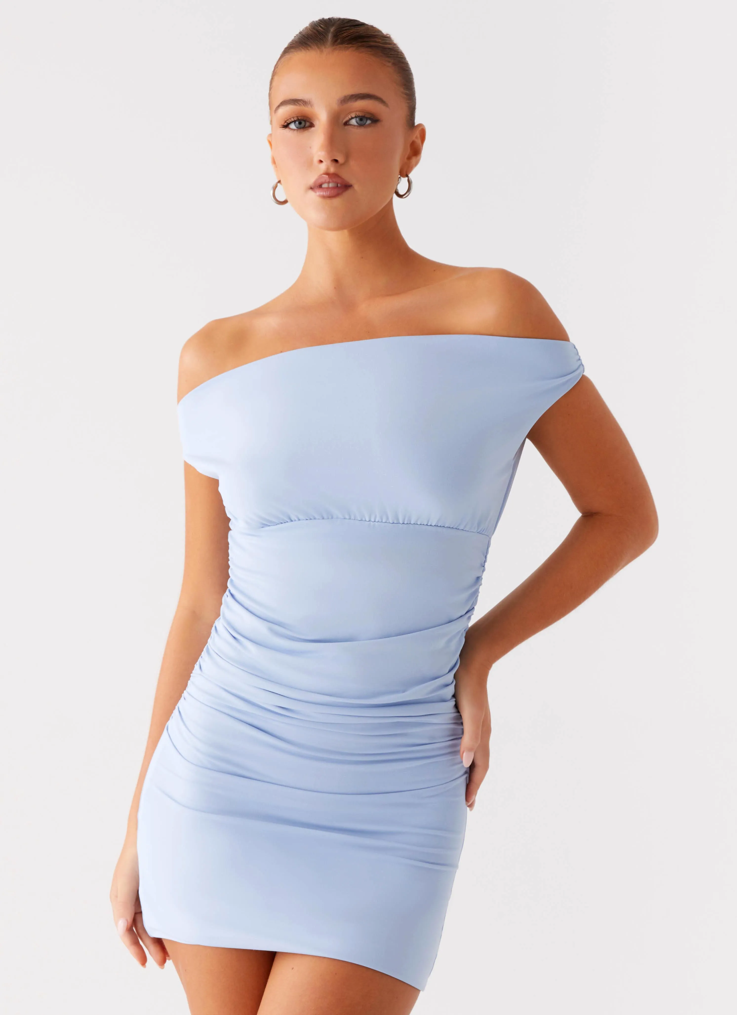 Lilosa Mini Dress - Blue Fashion Forward