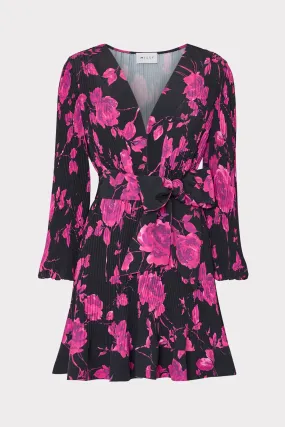 Liv Amarilla Rose Pleated Dress Calm Touch Versatile Design