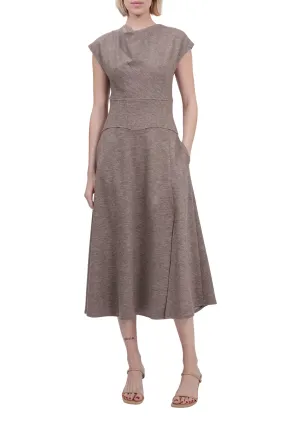 Logan Midi Dress Weekend Look Winter Wrap