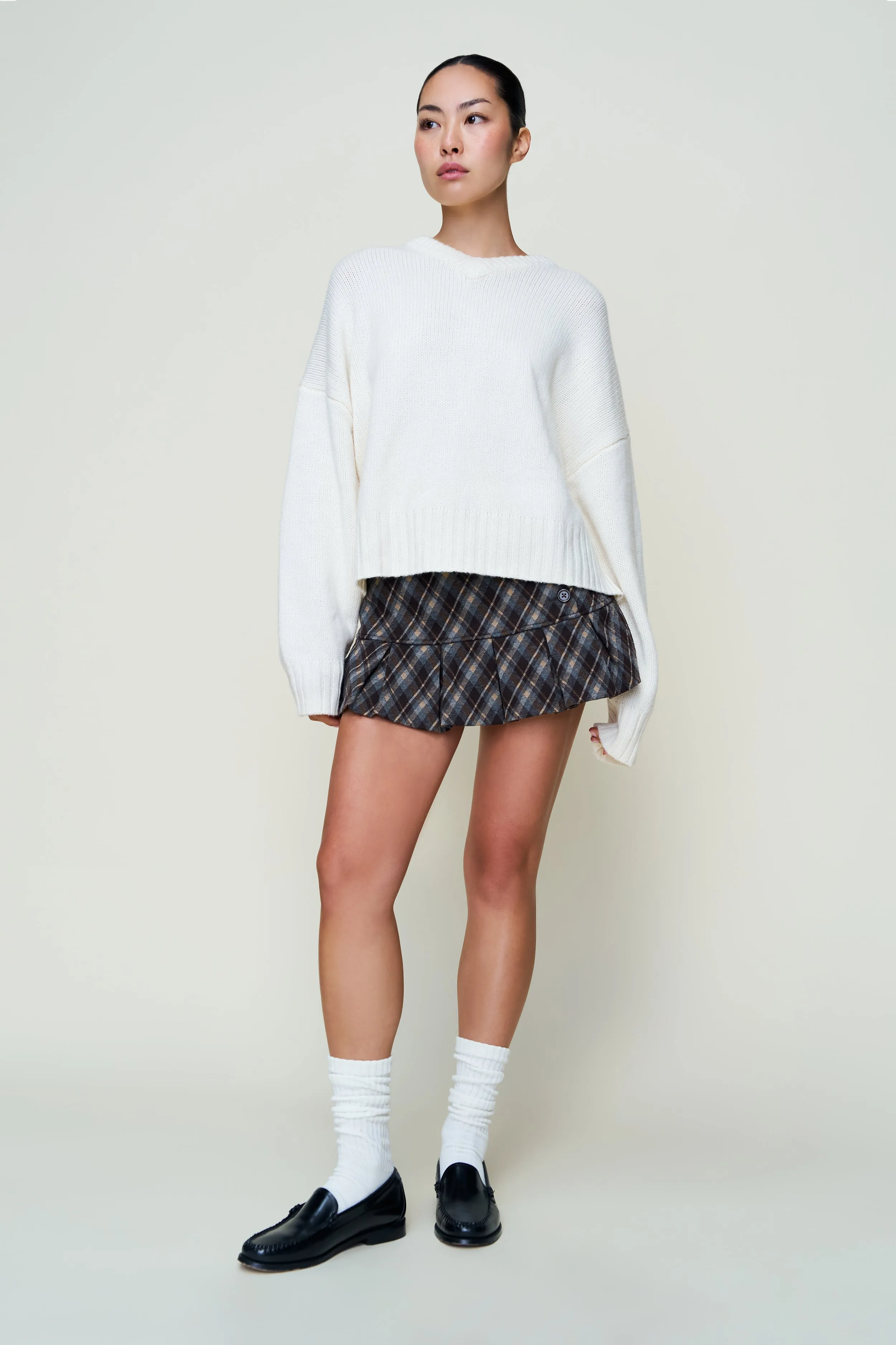 Microfiber Blend Joni Cashmere V-Neck Jumper