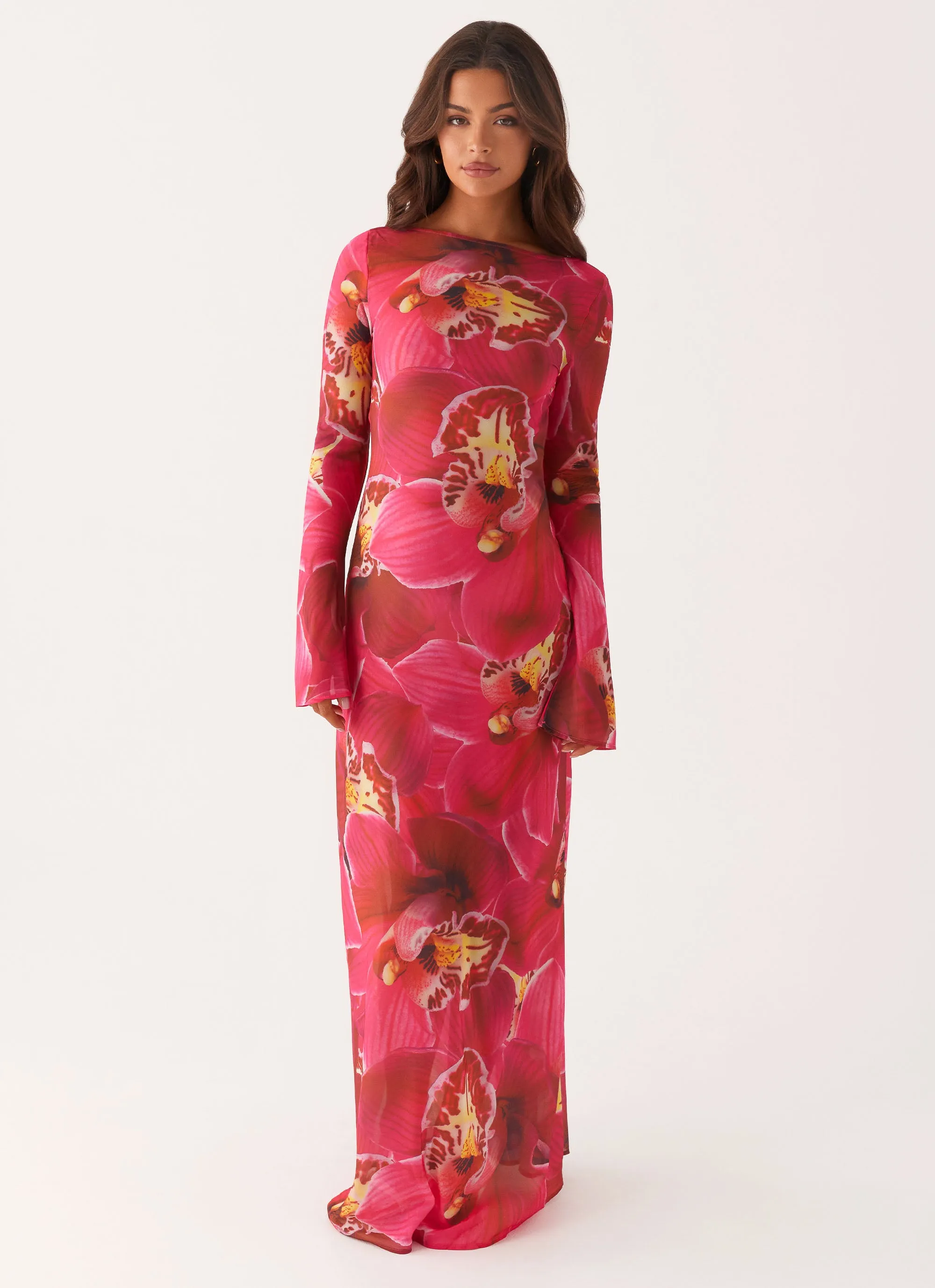 All Day Body Confidence Lorde Maxi Dress - Orchid Pink