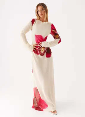 Lorde Maxi Dress - Orchid Yellow Chic Direction Odor-Control